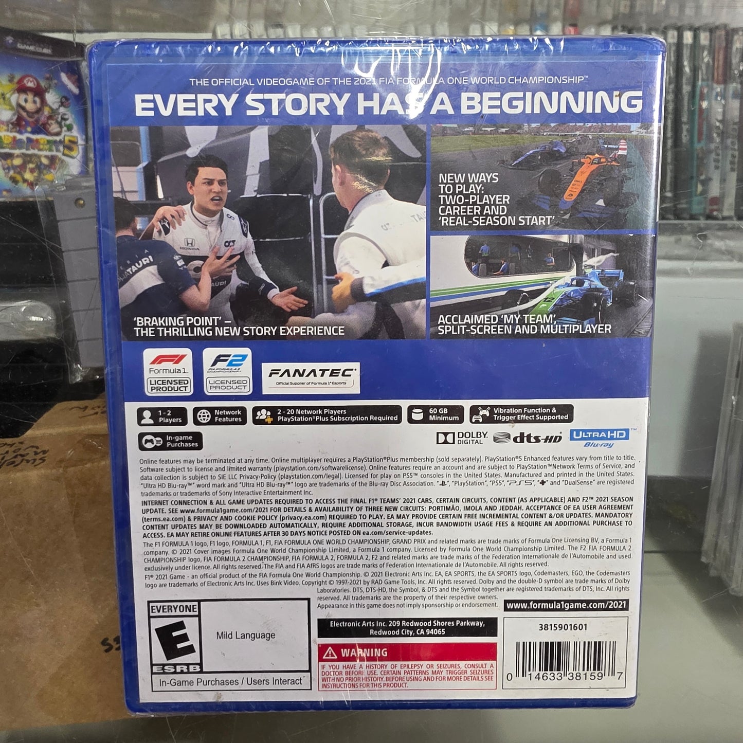 New Sealed F1 2021 Playstation 5