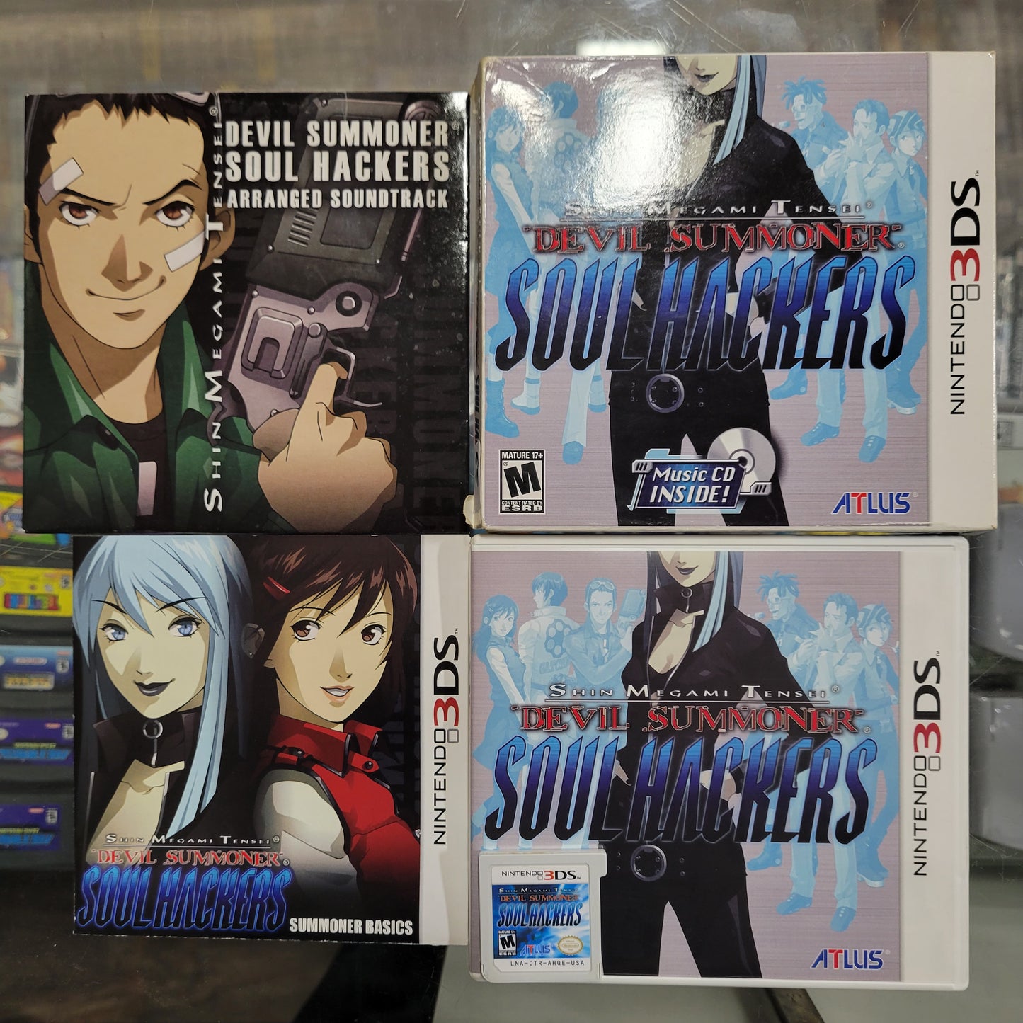 Shin Megami Tensei Devil Summoner Soul Hackers Nintendo 3DS