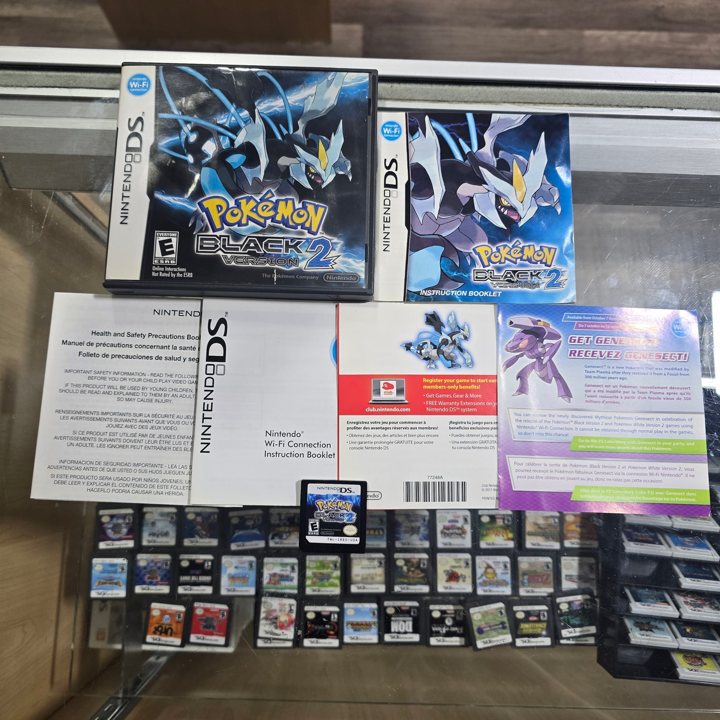 Pokémon Black 2 (Authentic) CIB Nintendo DS