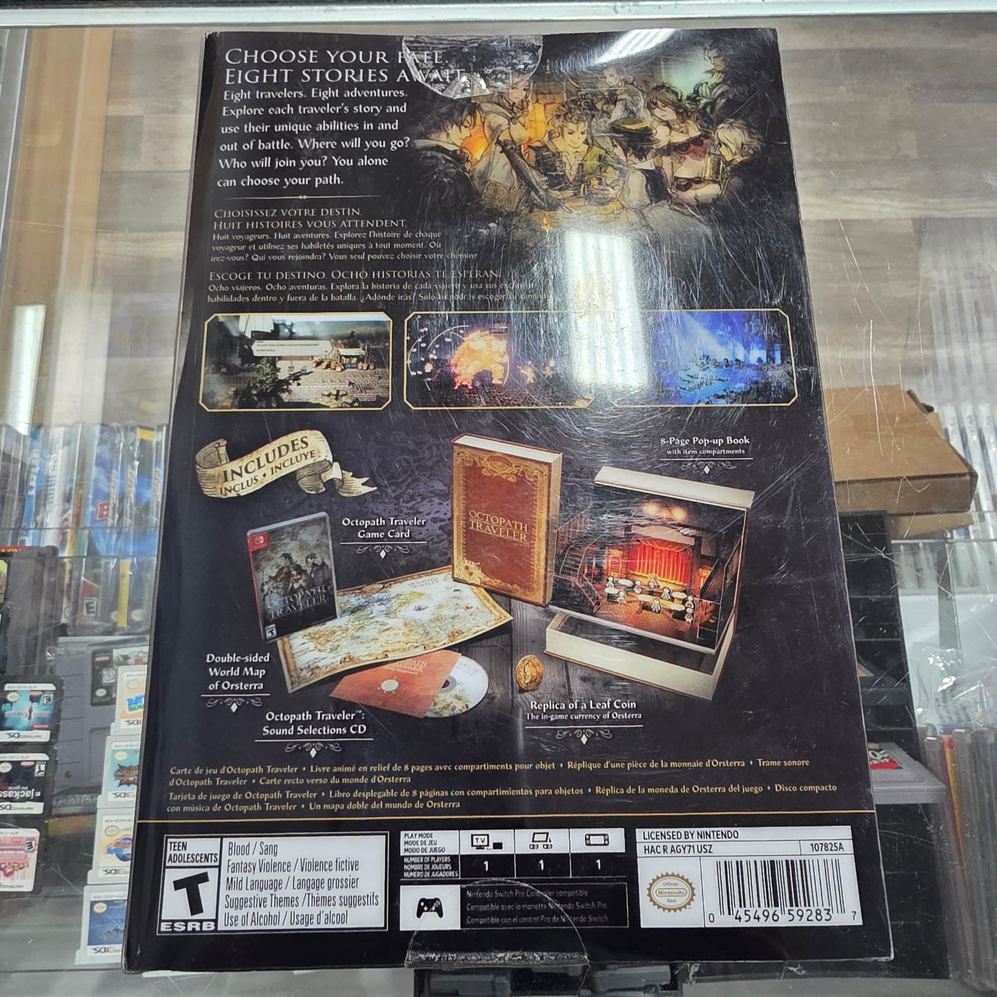 New Sealed Octopath Traveler Wayfarers Edition Nintendo Switch