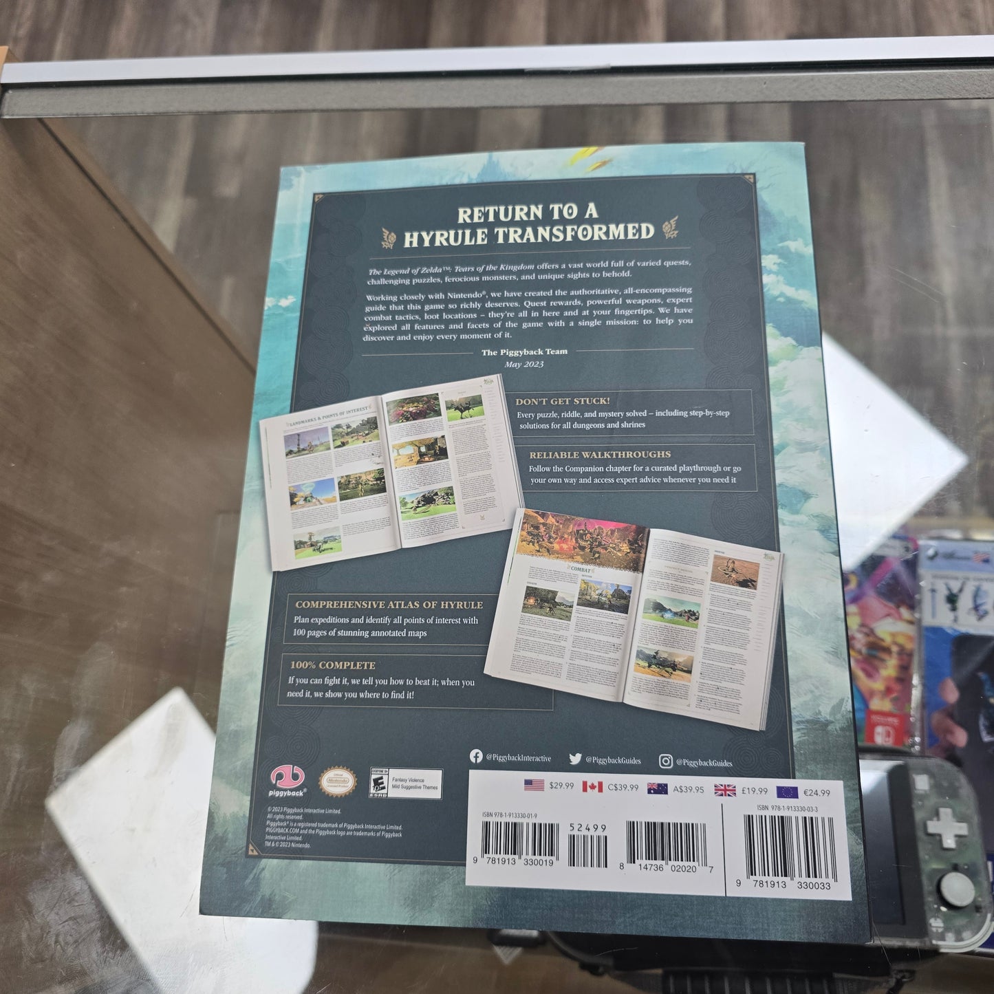 The Legend of Zelda Tears of the Kingdom Paperback Complete Guide