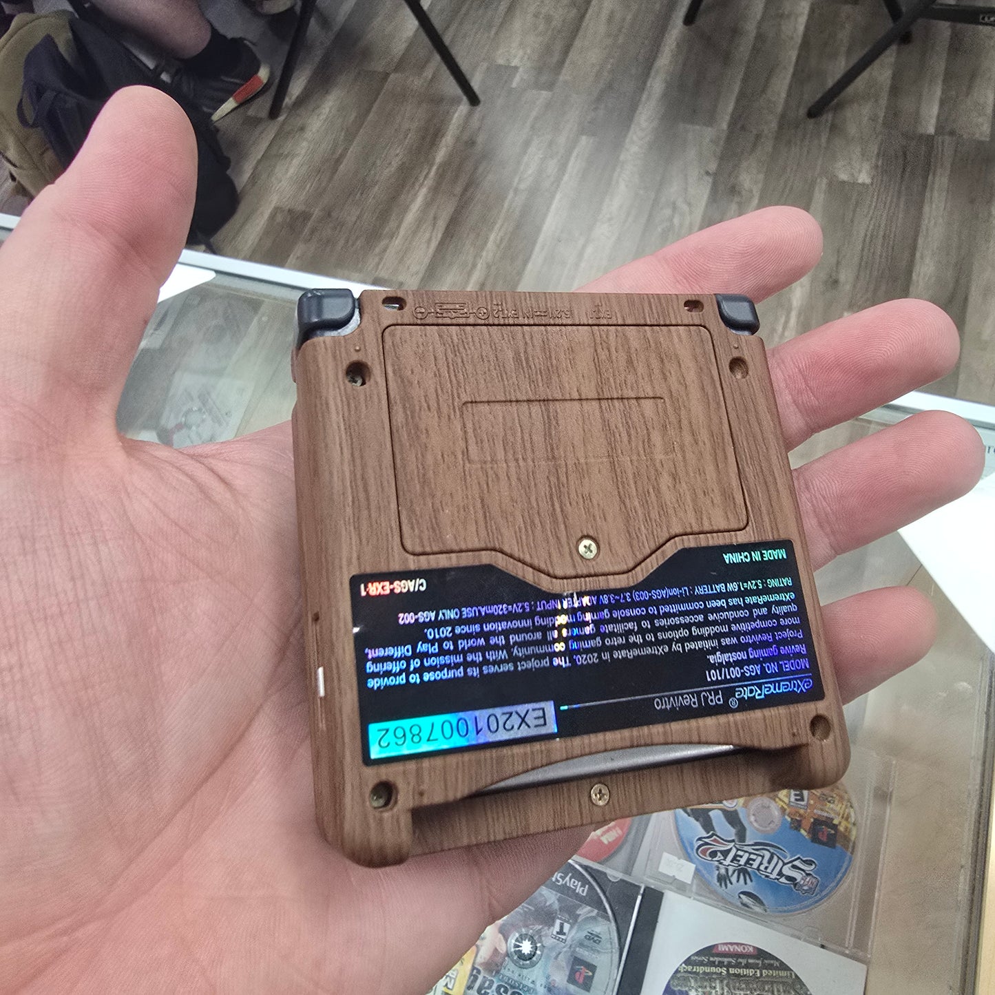 Custom Nintendo Gameboy Advance SP with Custom Shell and Brighter Screen (Check description)