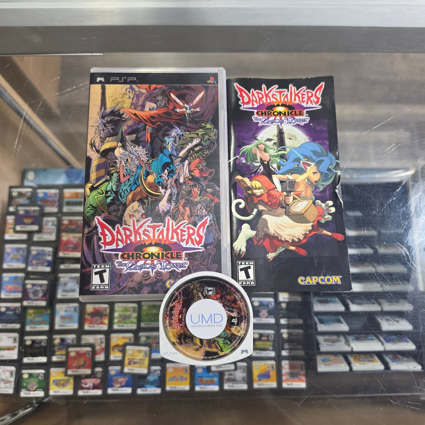 Darkstalkers Chronicle The Chaos Tower PSP