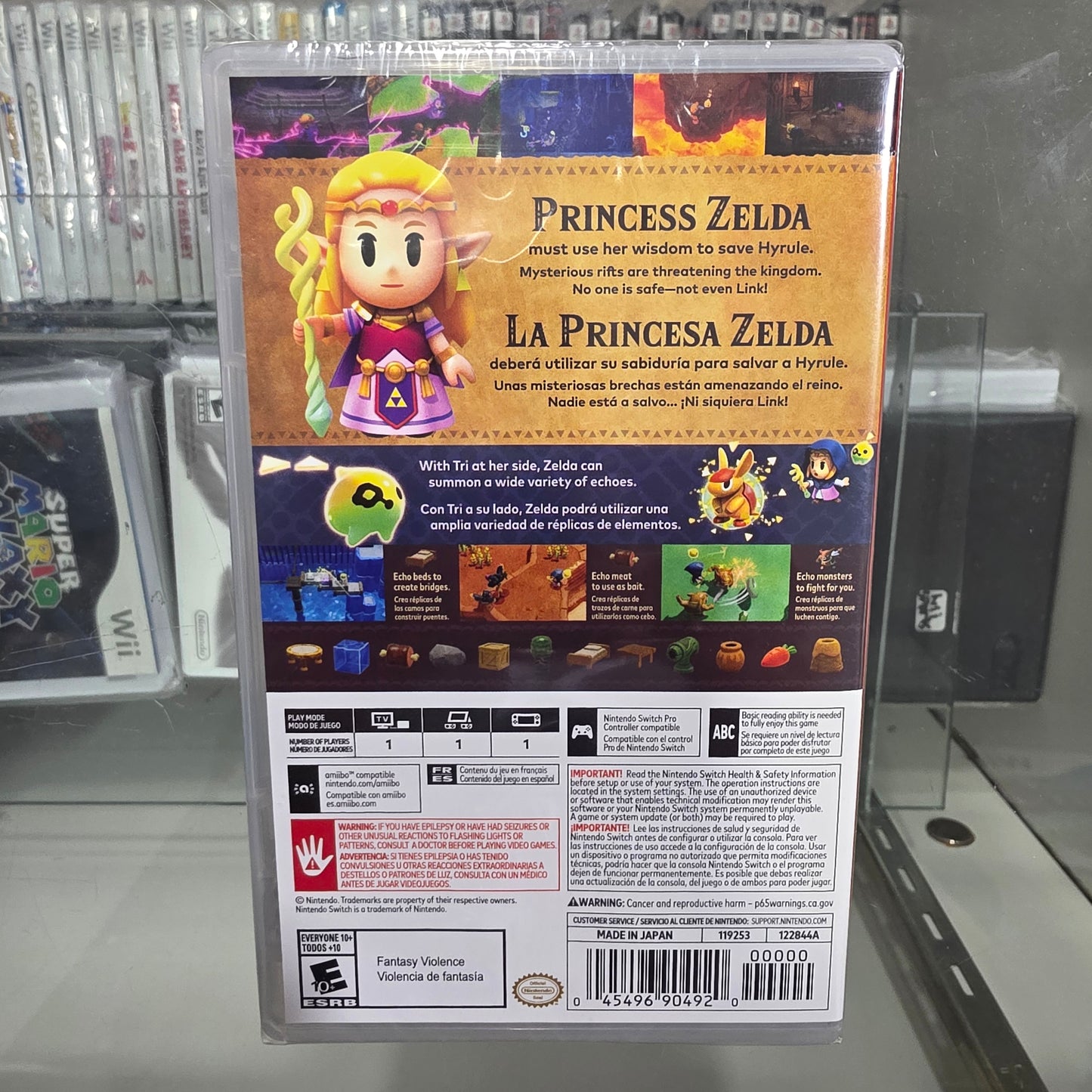 New Sealed Zelda: Echoes Of Wisdom Nintendo Switch