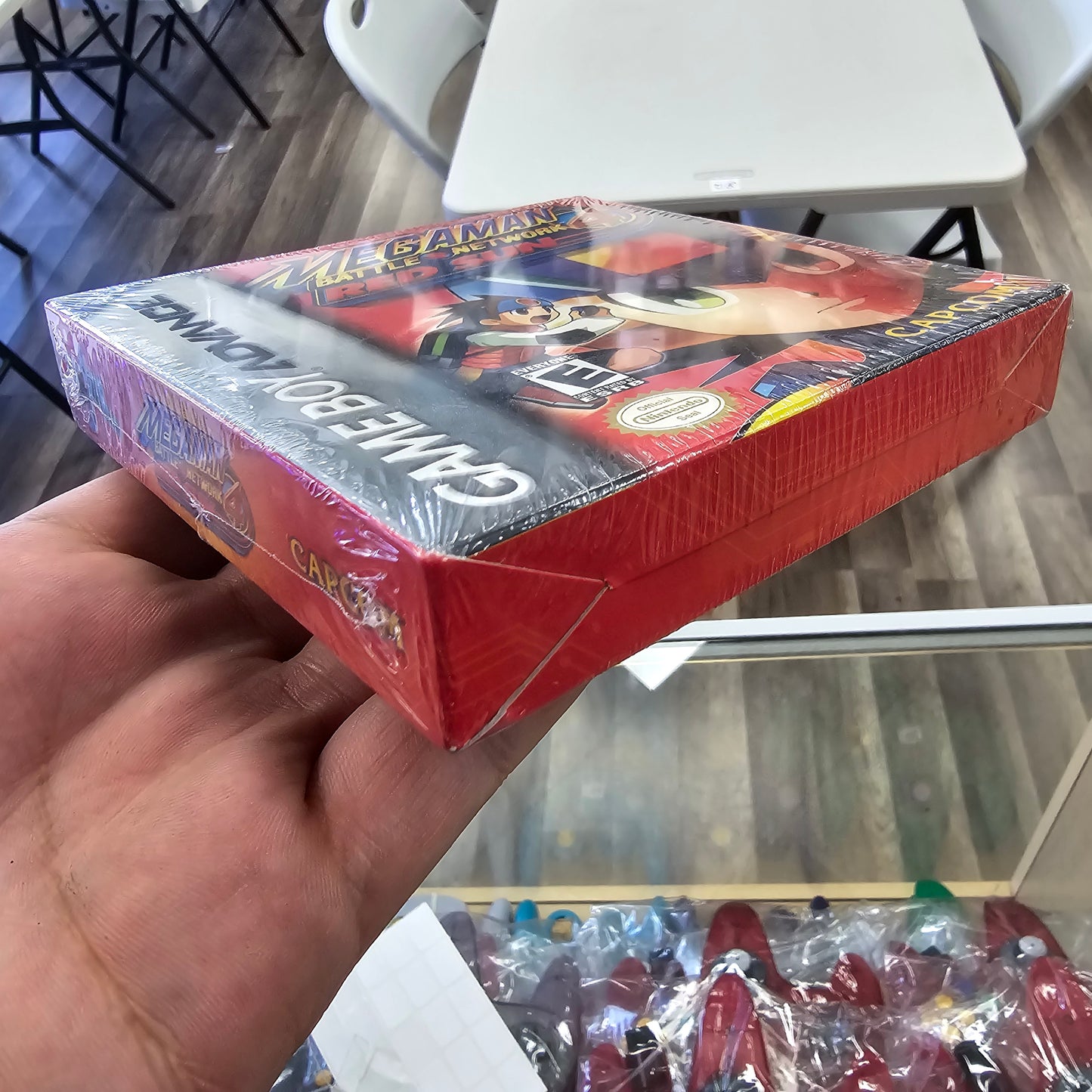 Mega Man Battle Network 4 Red Sun SEALED NEW with Box Protector Nintendo Gameboy Advance