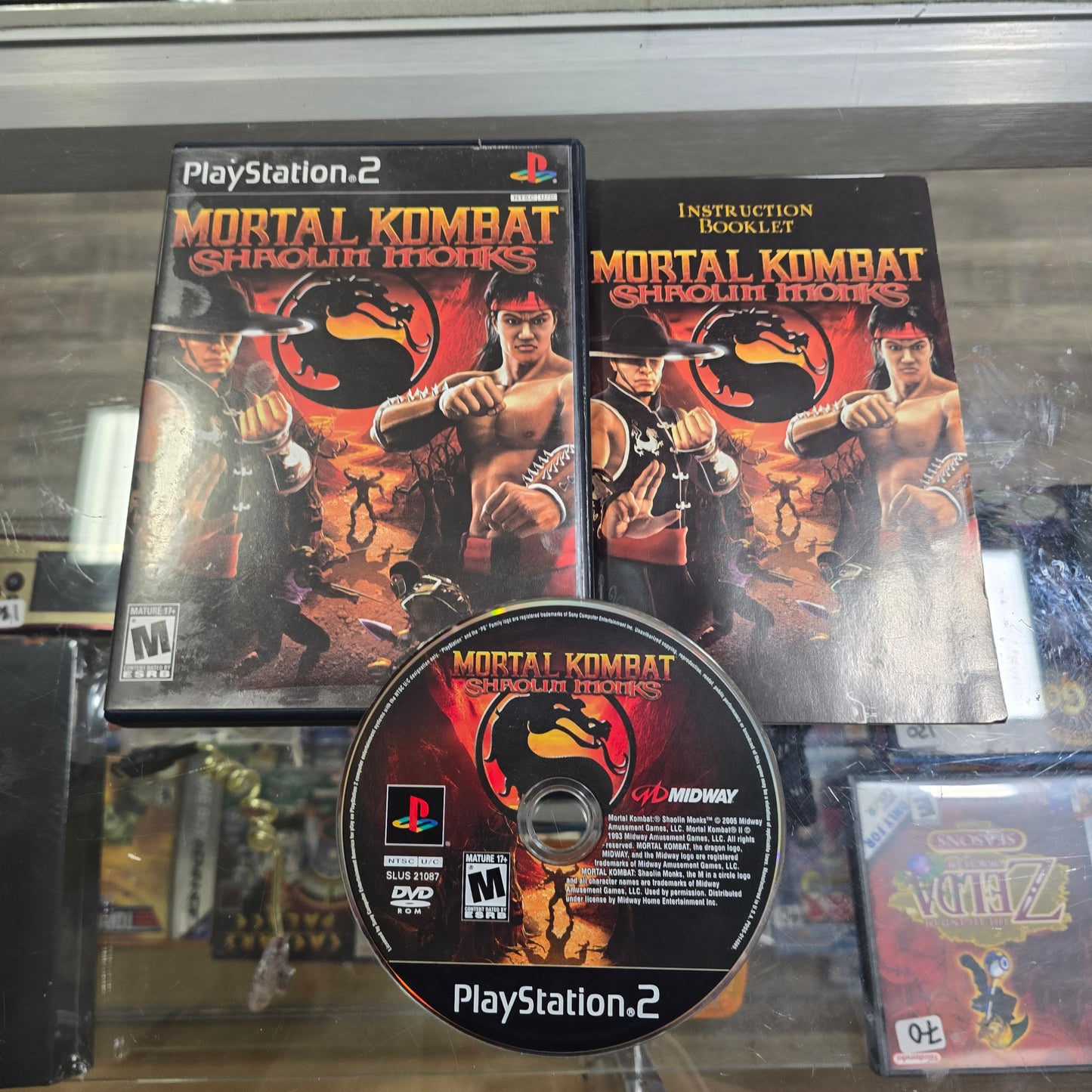 Mortal Kombat Shaolin Monks Playstation 2