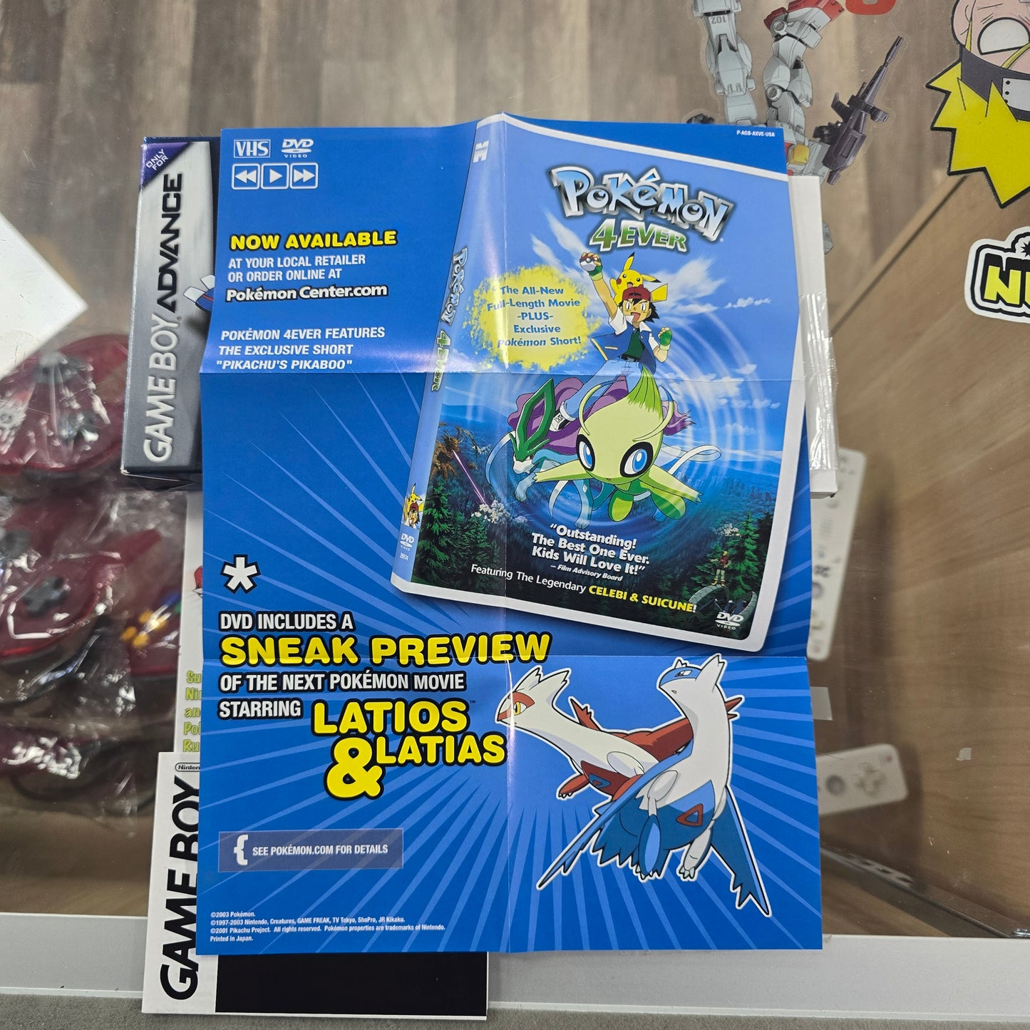 Pokémon Sapphire Authentic CIB with Poster Nintendo Gameboy Advance