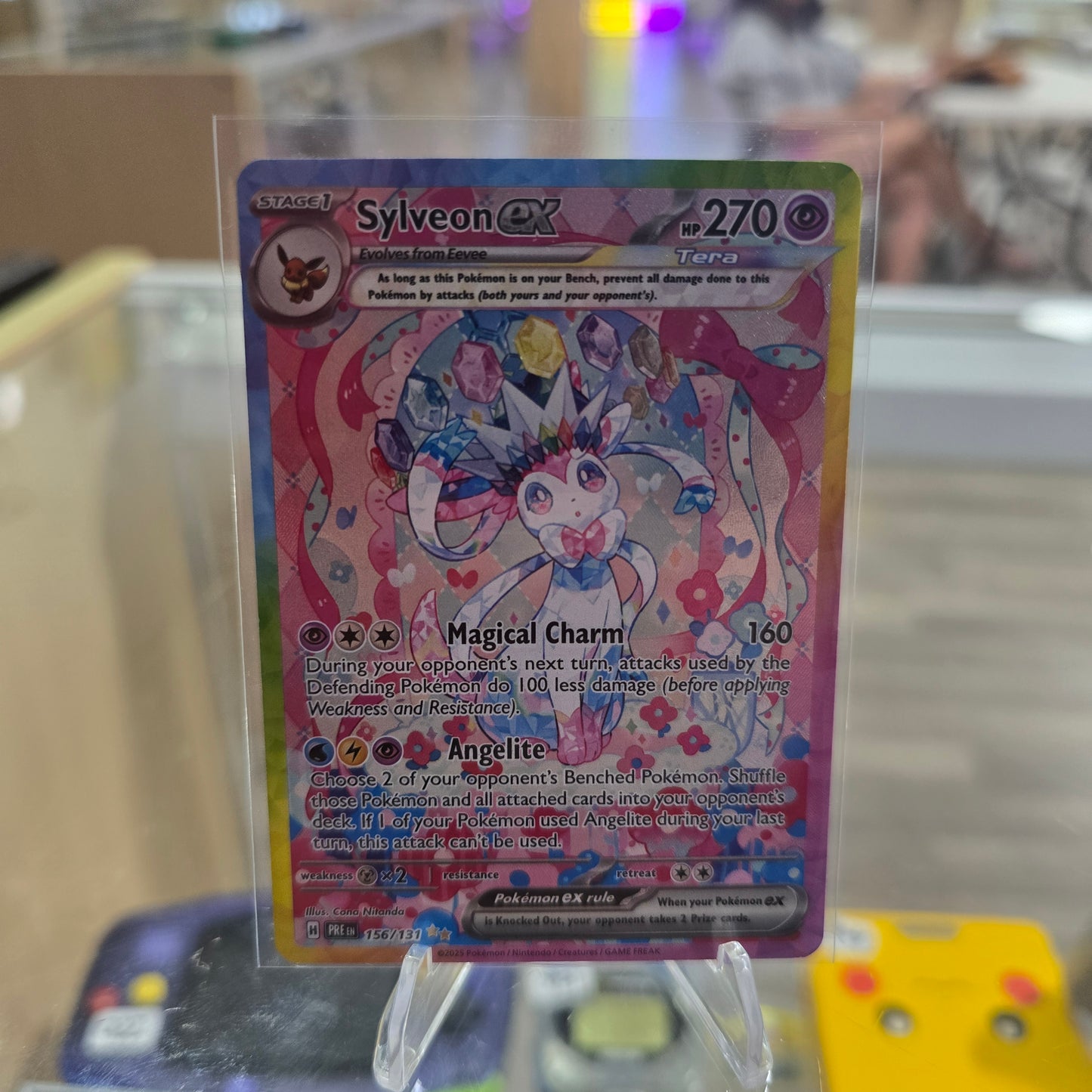 Sylveon ex - 156/131 - SV: Prismatic Evolutions (NM)