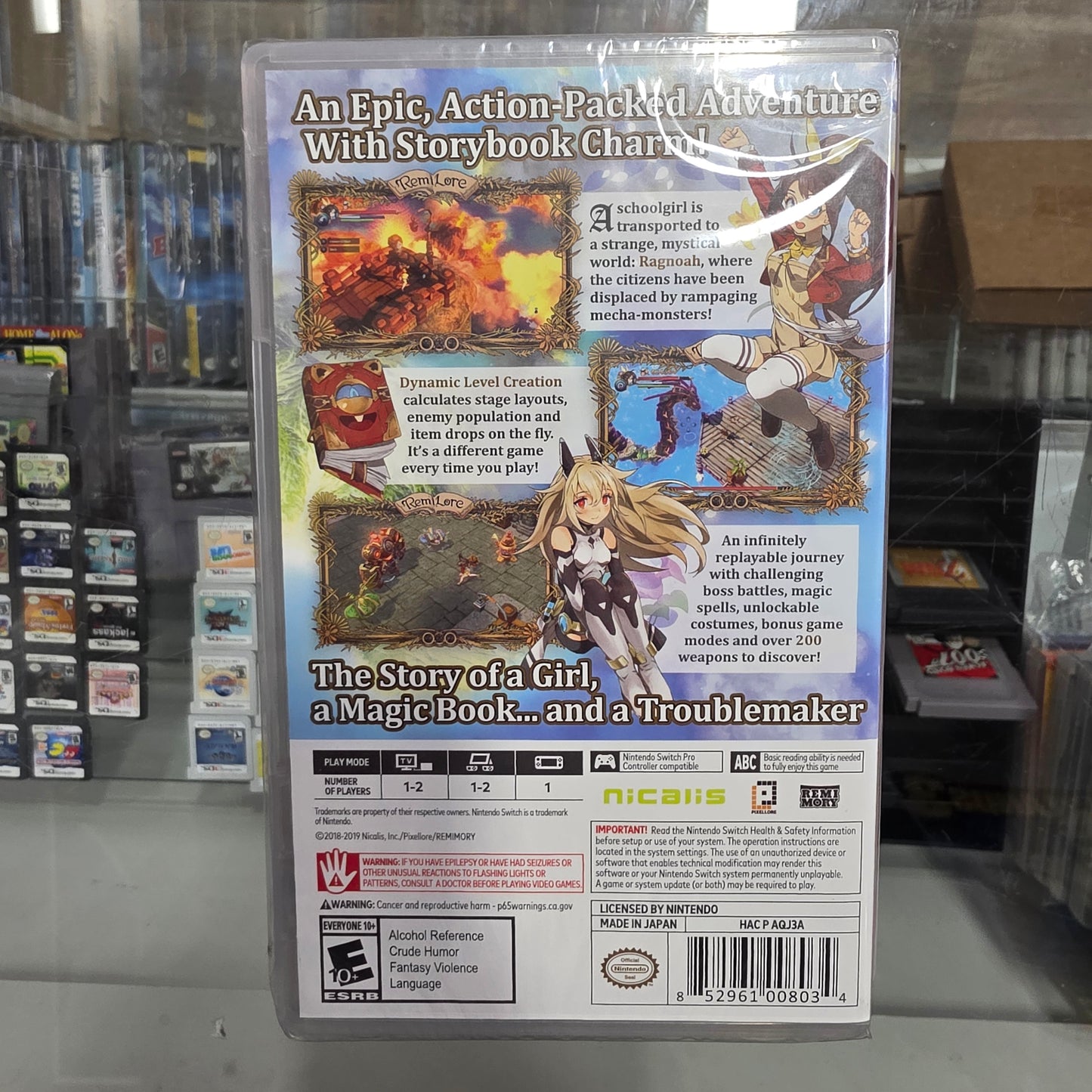 RemiLore: Lost Girl in the Lands of Lore - Nintendo Switch New