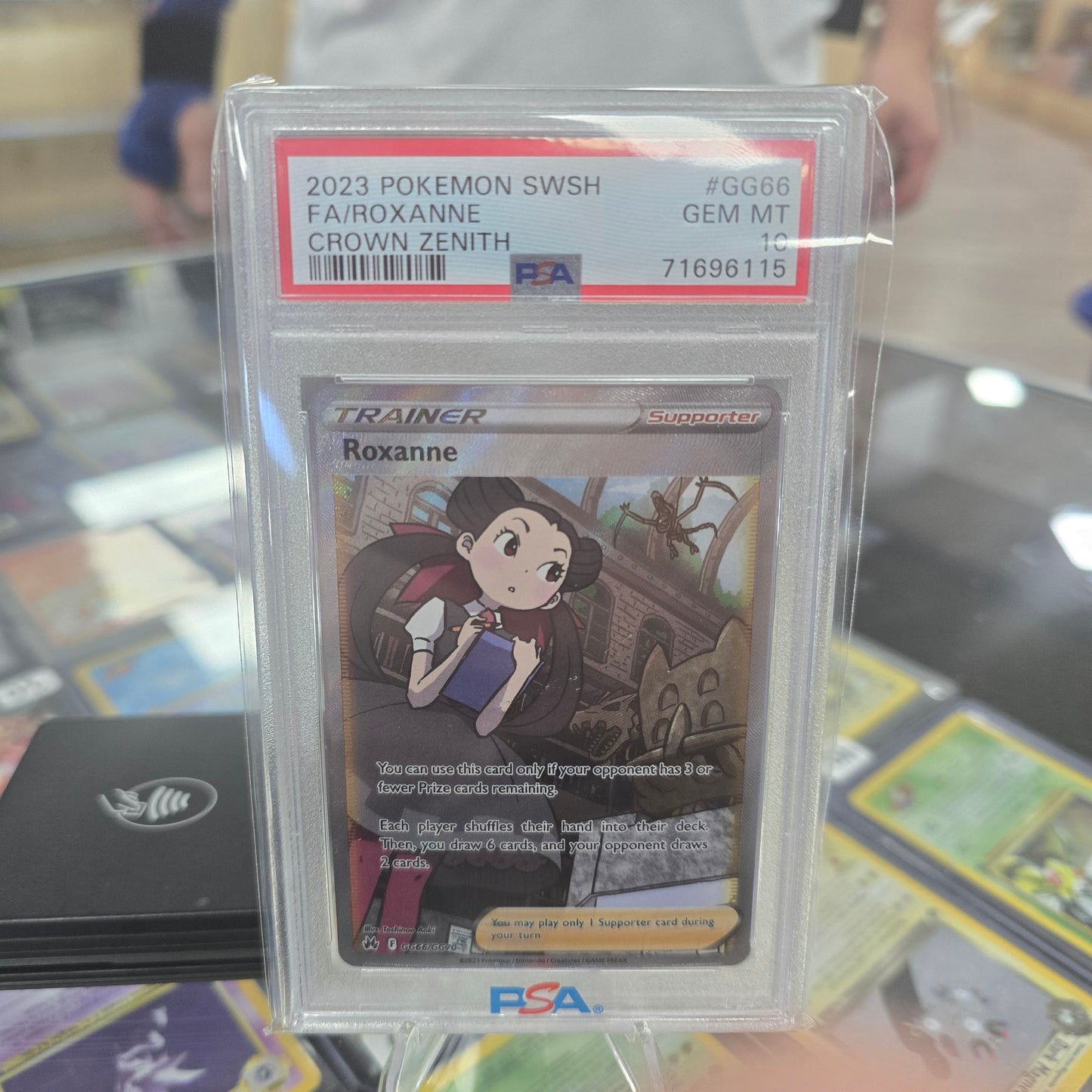 Roxanne - Crown Zenith: Galarian Gallery (PSA 10)