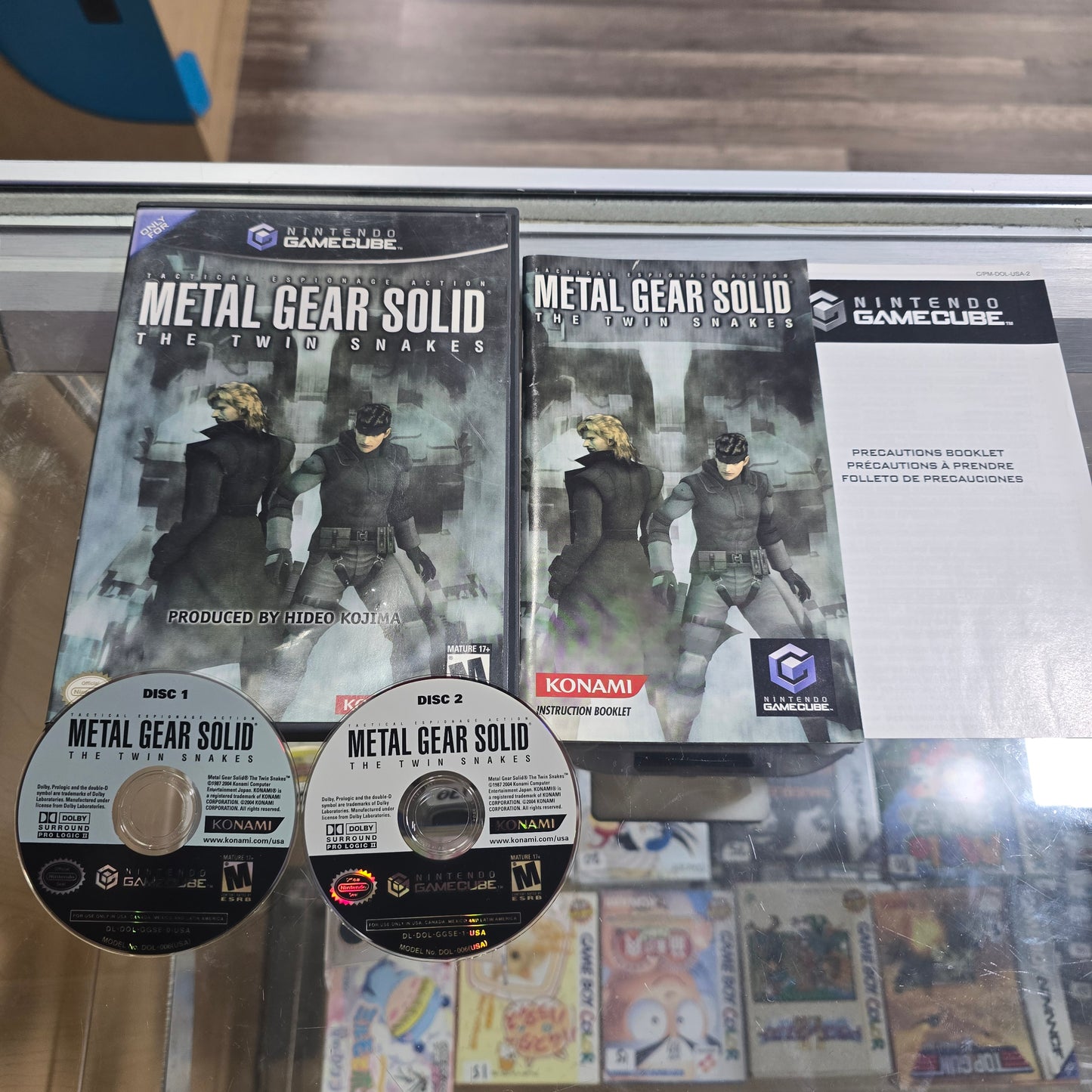 Metal Gear Solid Twin Snakes Nintendo GameCube