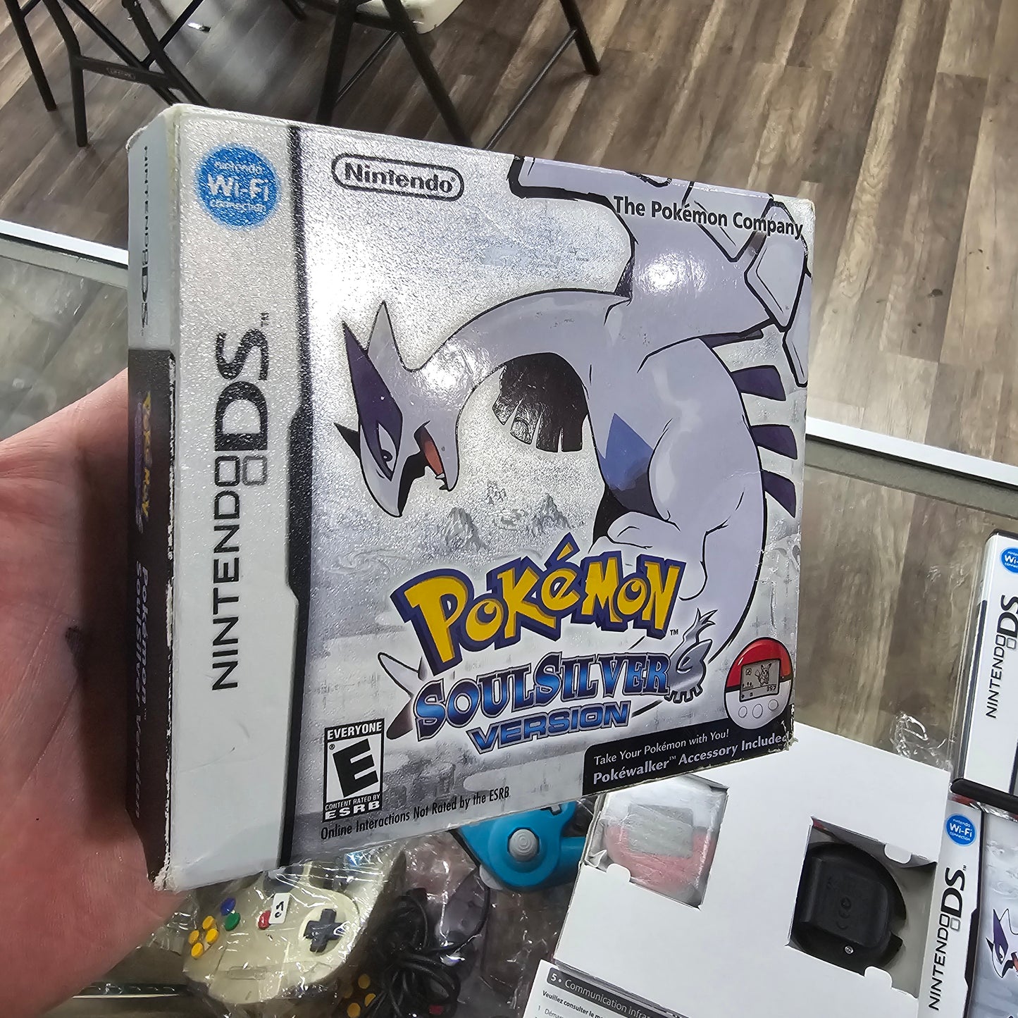 Pokémon SoulSilver Big Box CIB Authentic Nintendo DS