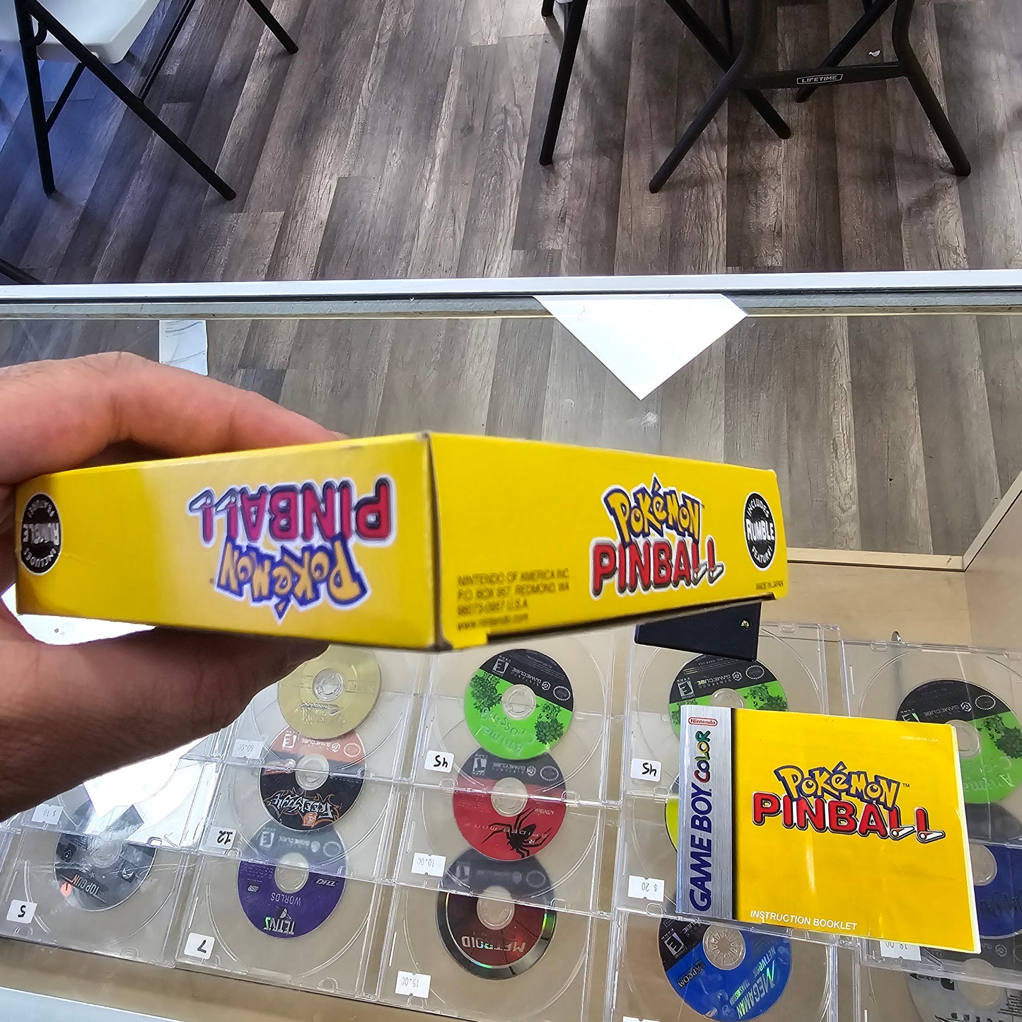 Pokémon PinBall CIB (Has Box Protector) Nintendo Gameboy Color