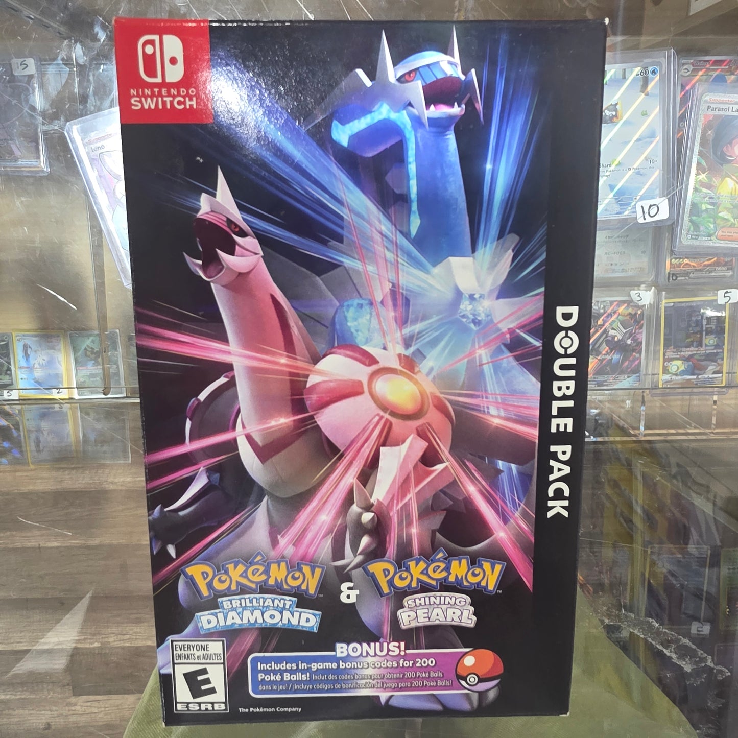 New Sealed Pokémon Brilliant Diamond and Shining Pearl Double Pack Nintendo Switch