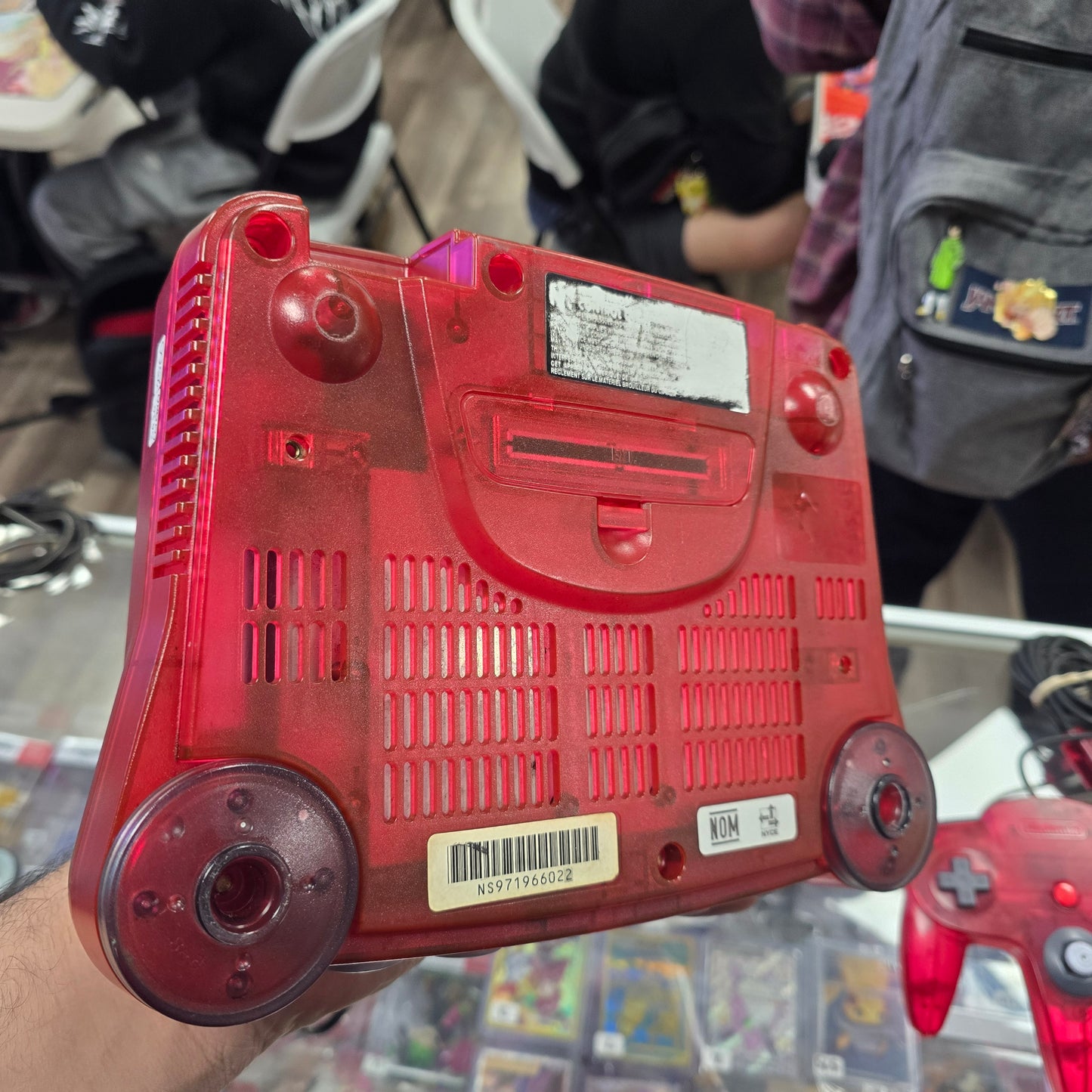 Funtastic Watermelon Red Nintendo 64 System with Matching Controller and Wires