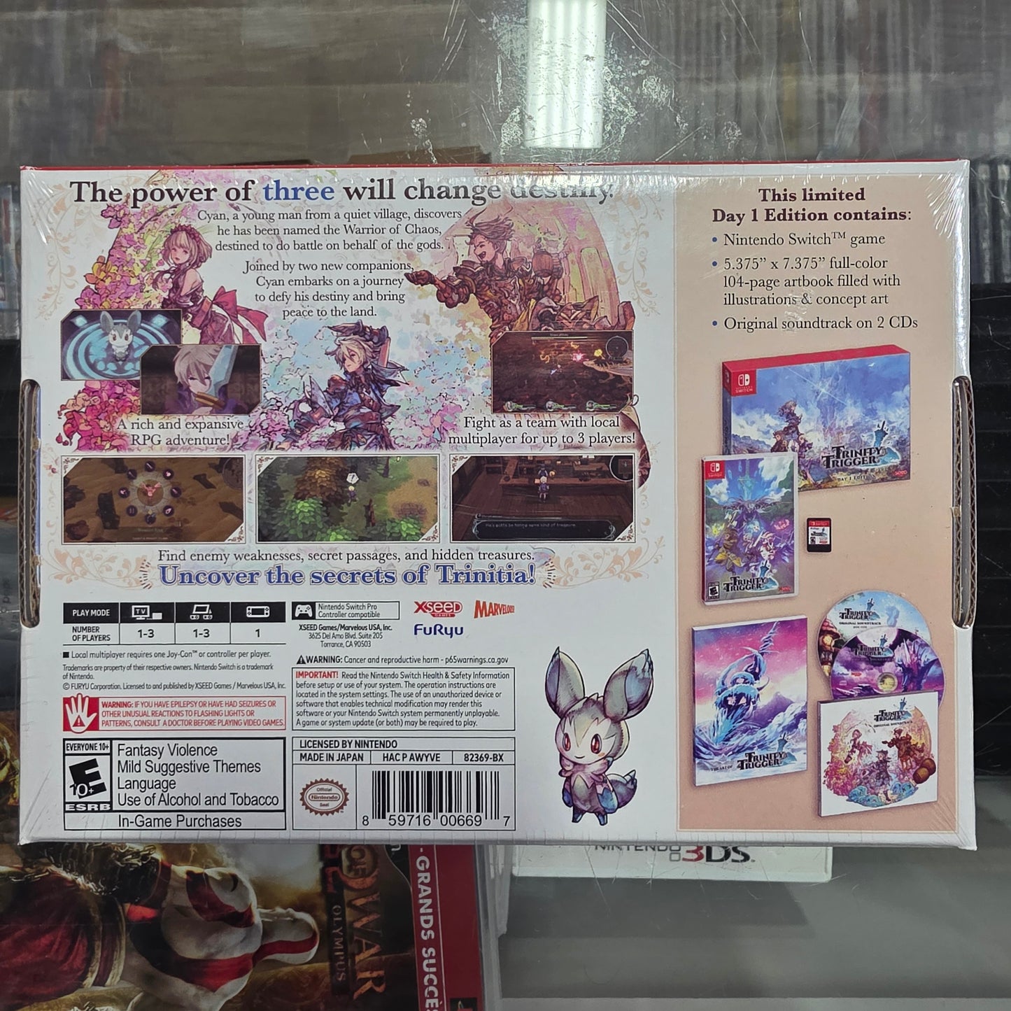 New Sealed Trinity Trigger Day 1 Edition Nintendo Switch