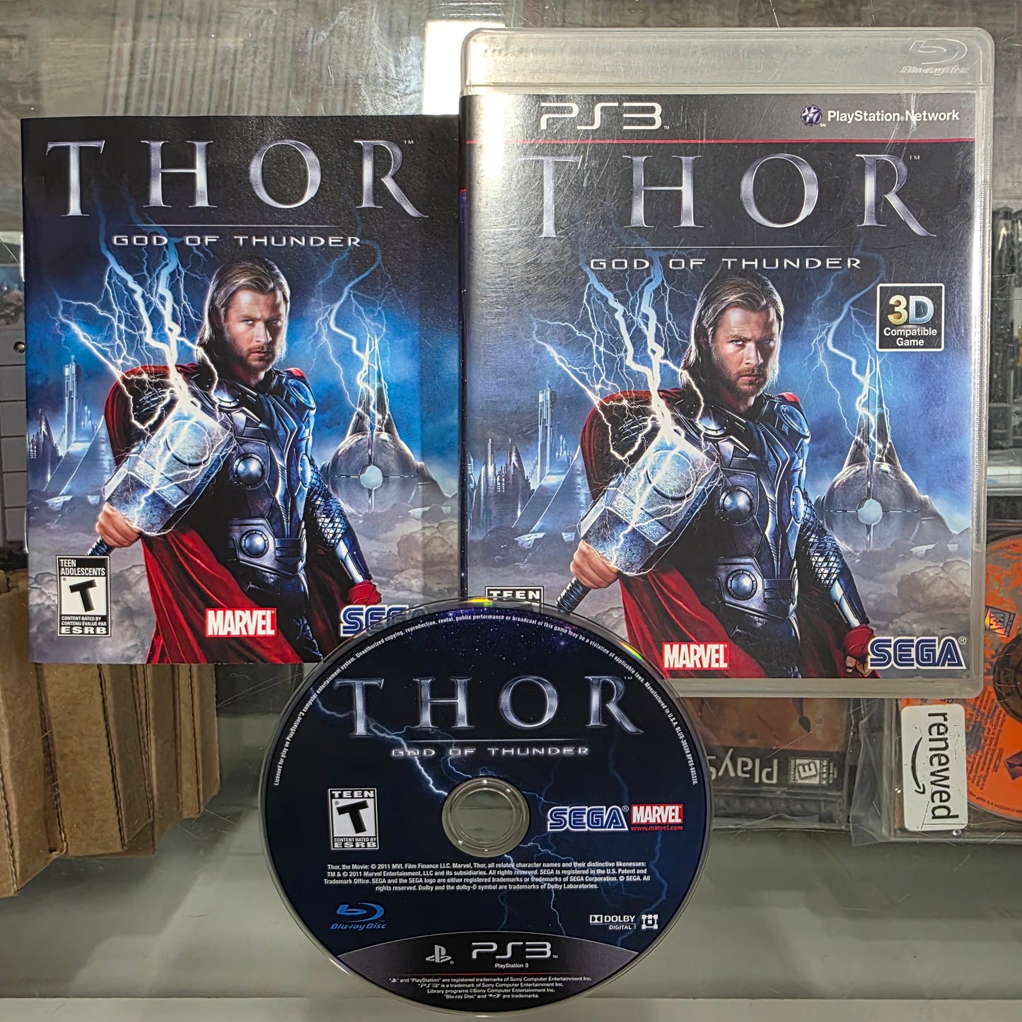 Thor God Of Thunder Playstation 3