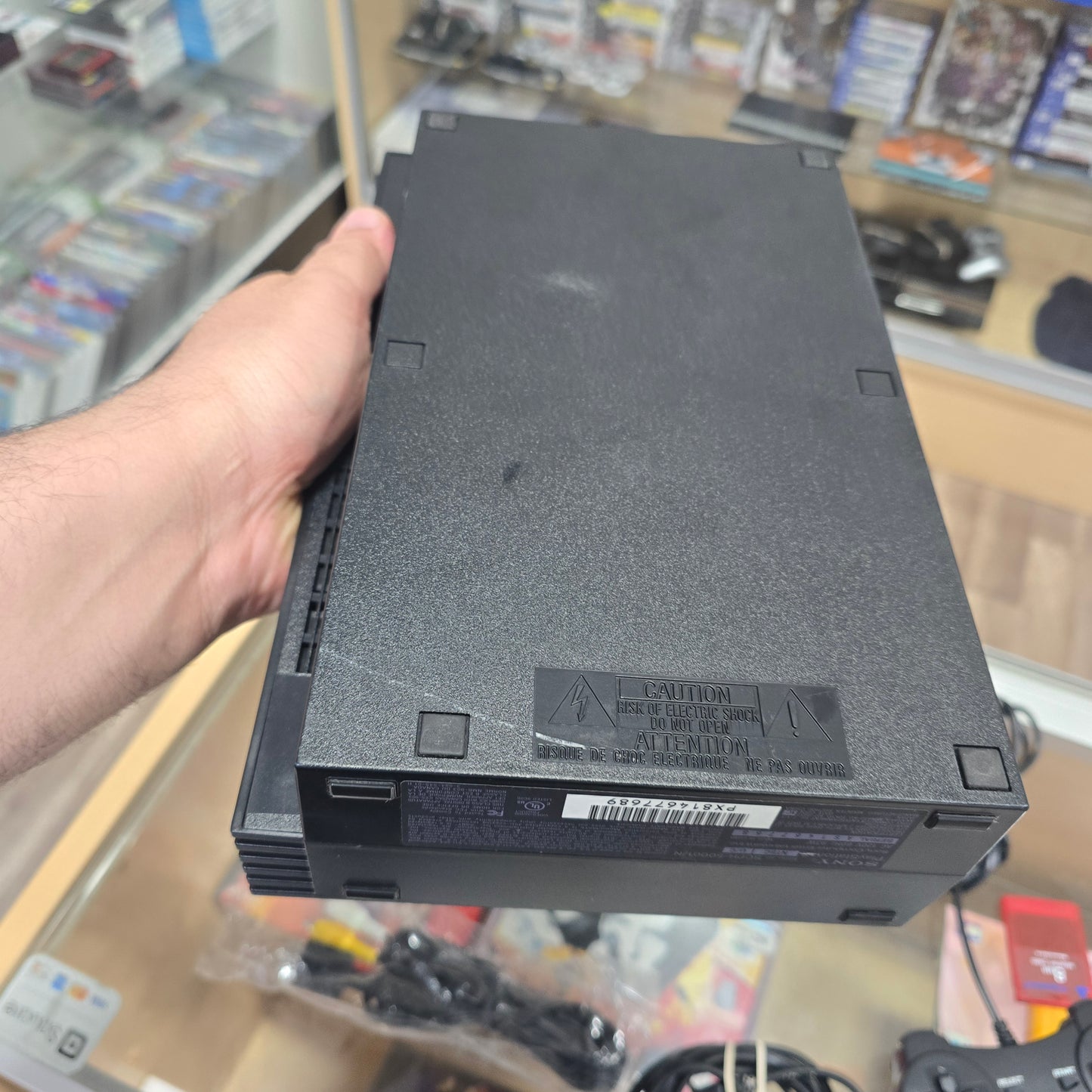 Playstation 2 Original System with One Controller and Wires + Memory Card
