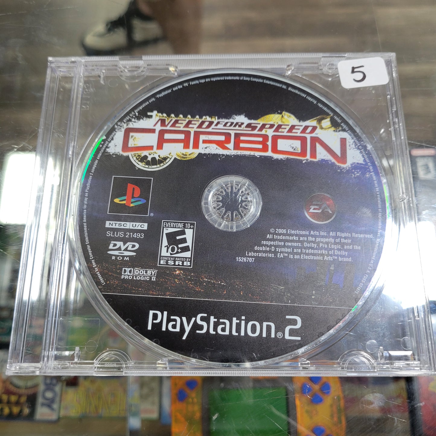 Need For Speed Carbon Playstation 2