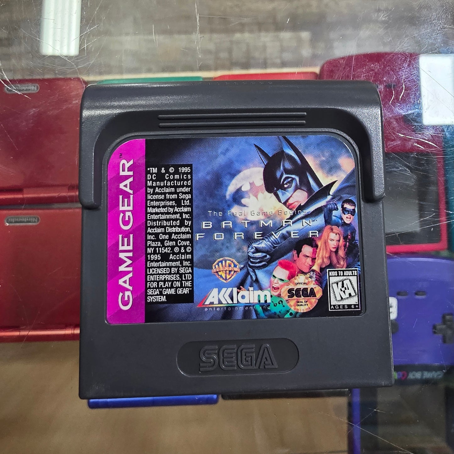 Batman Forever Sega Game Gear