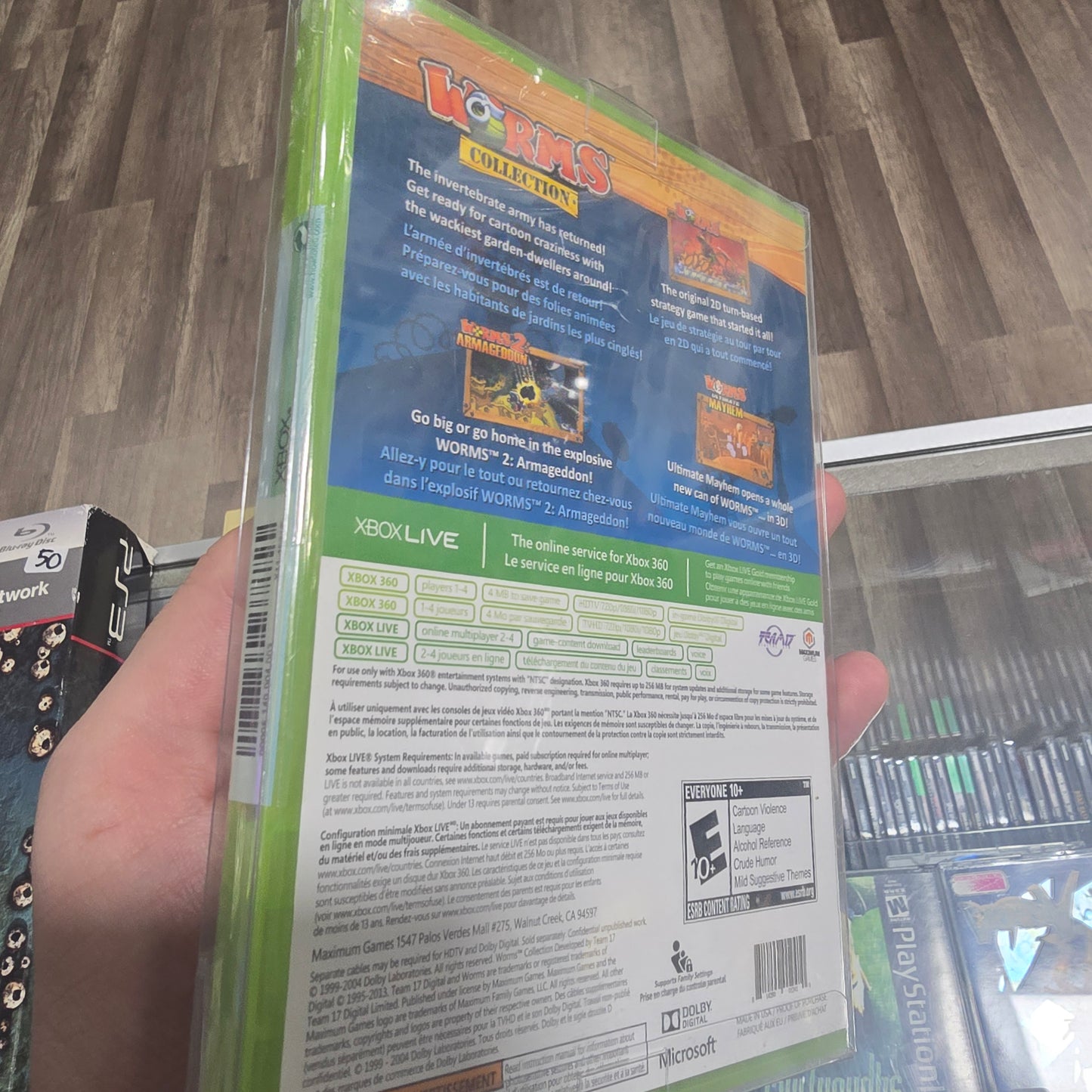 Sealed Worms Collection Xbox 360