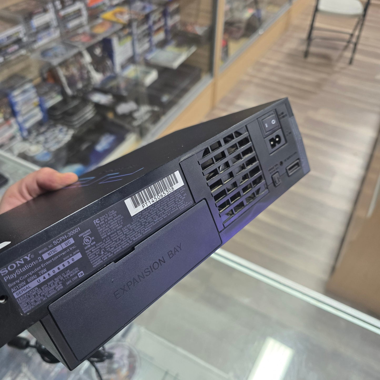 Playstation 2 System with 3rd Party Controller and Wires + Memory Card (1)