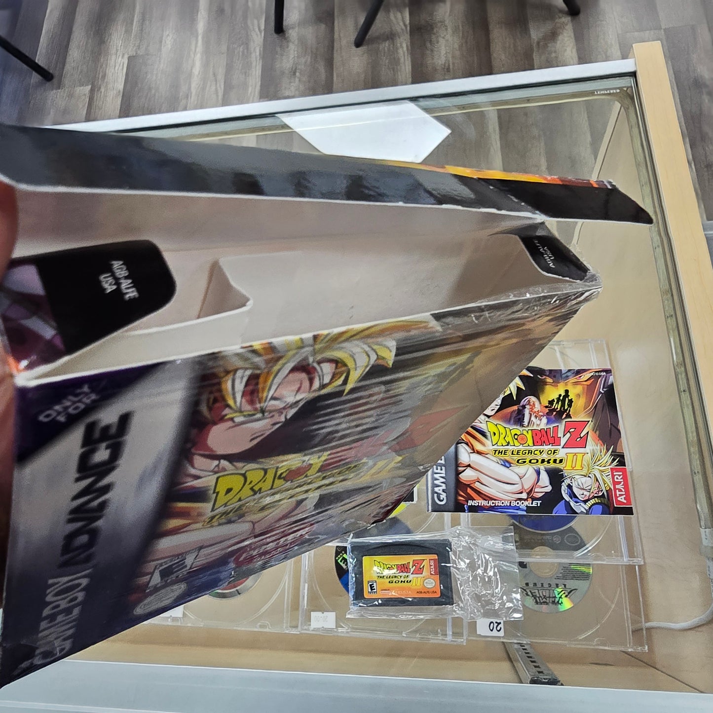 DragonBall Z The Legacy of Goku 2 CIB with Poster (Has Box Protector) Nintendo Gameboy Advance