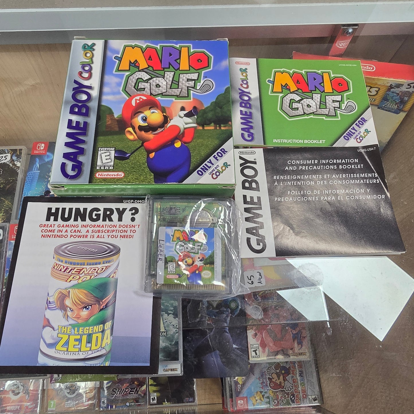 Mario Golf CIB GAMEBOY COLOR Color