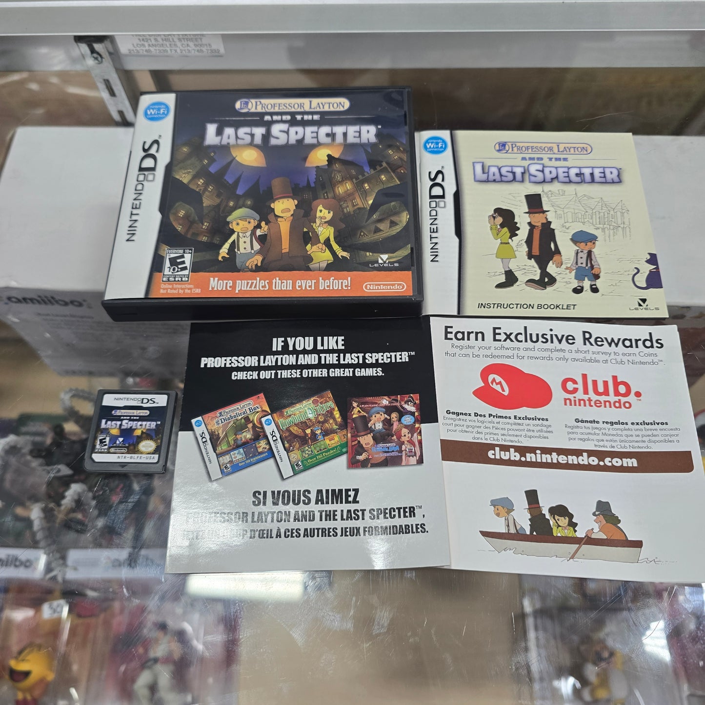 Professor Layton and the Last Specter Nintendo DS