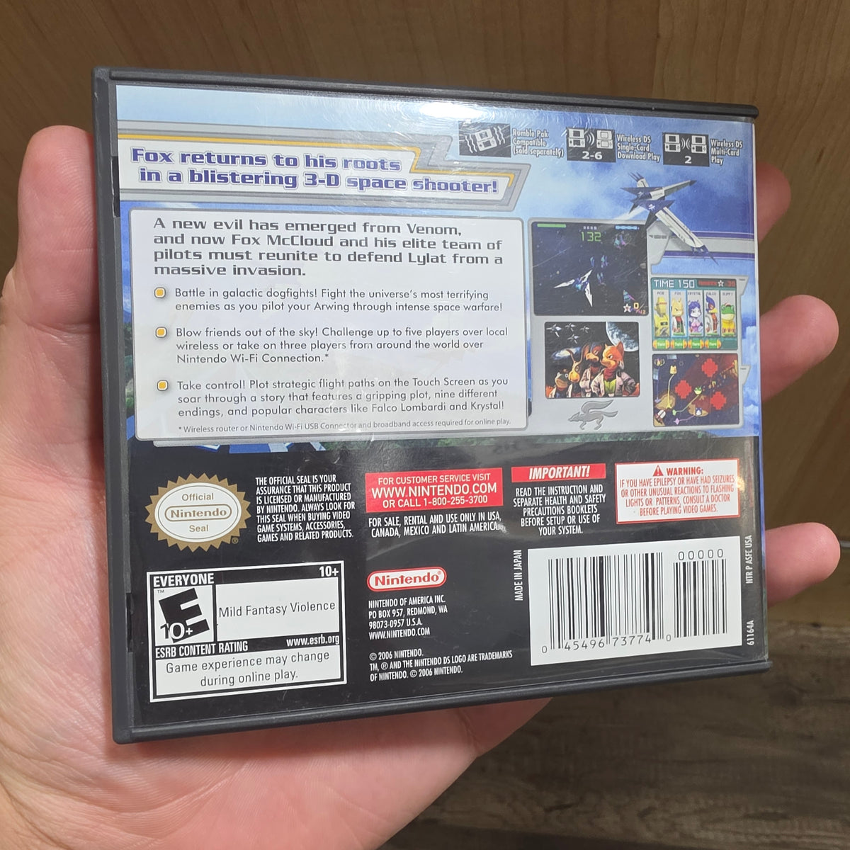Star Fox Command Nintendo DS (Case and Manual Only)