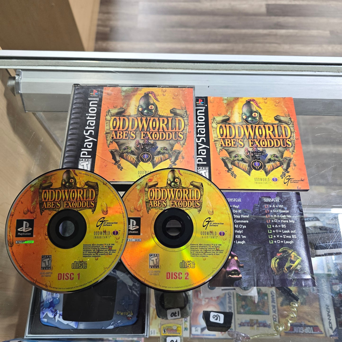 Oddworld Abes Exoddus Playstation 1