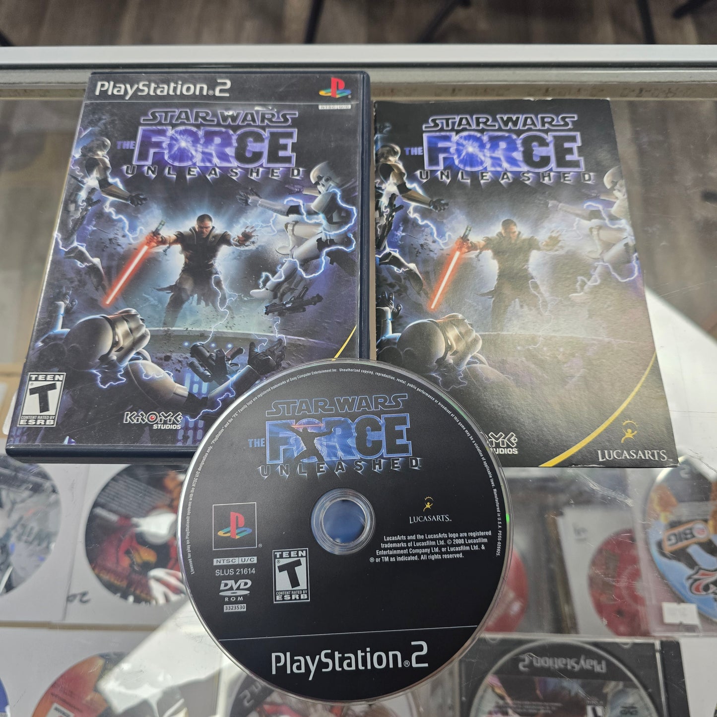 Star Wars The Force Unleashed Playstation 2