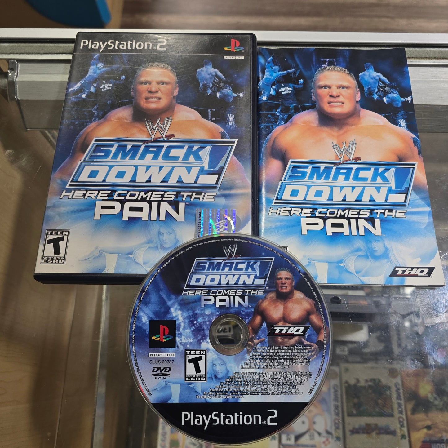 WWE Smackdown Here Comes the Pain Playstation 2