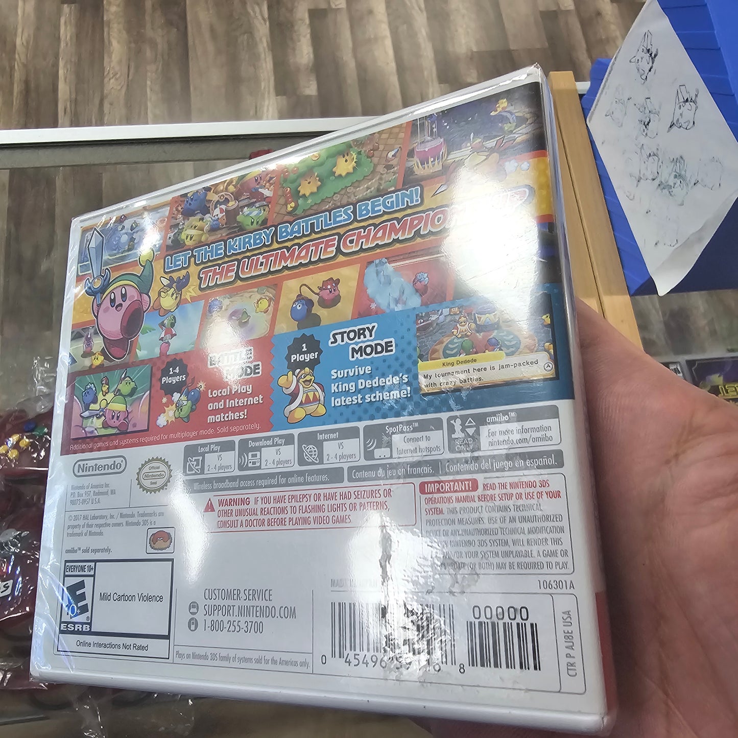 Kirby Battle Royale NEW SEALED (USA) Nintendo 3DS