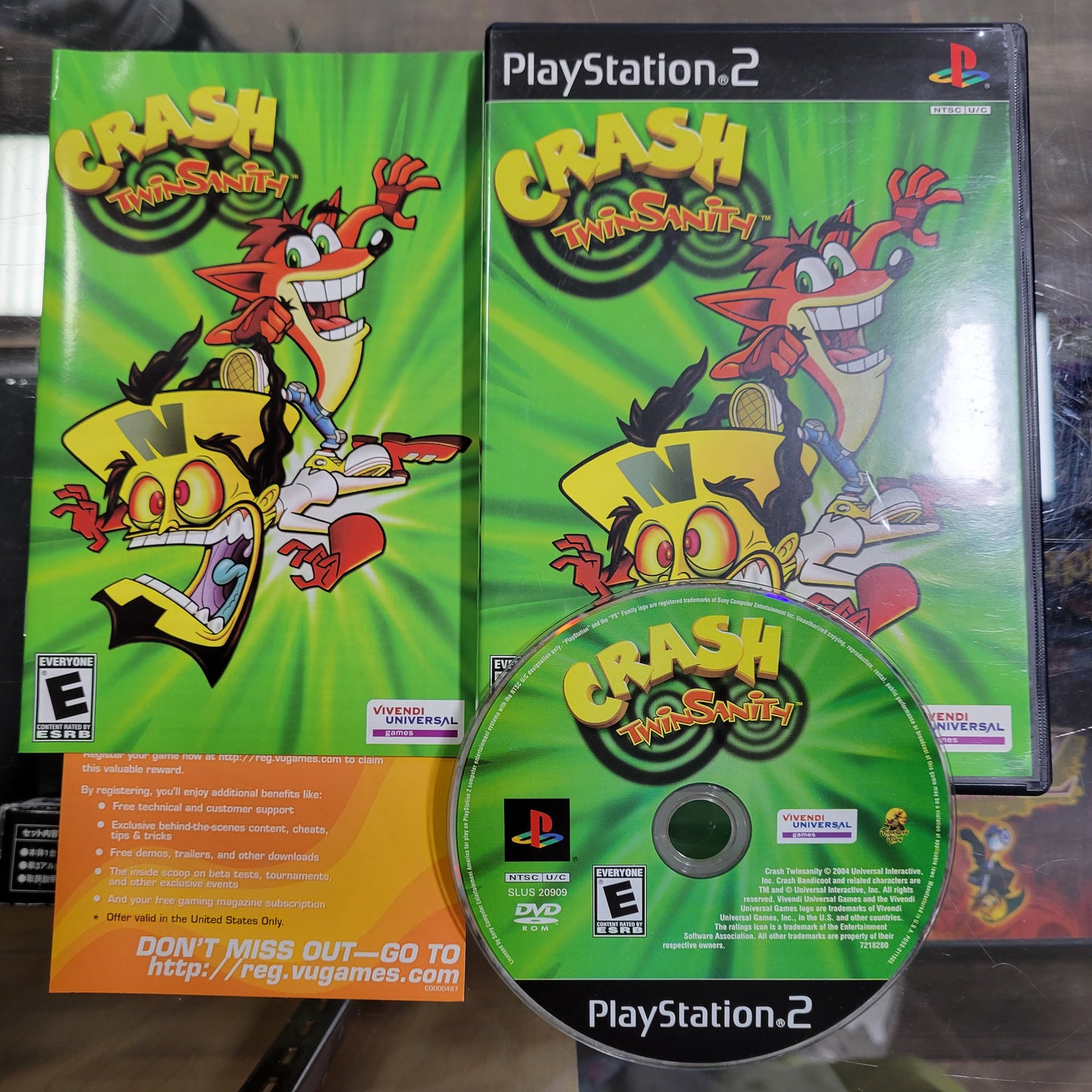 Crash Twinsanity Playstation 2