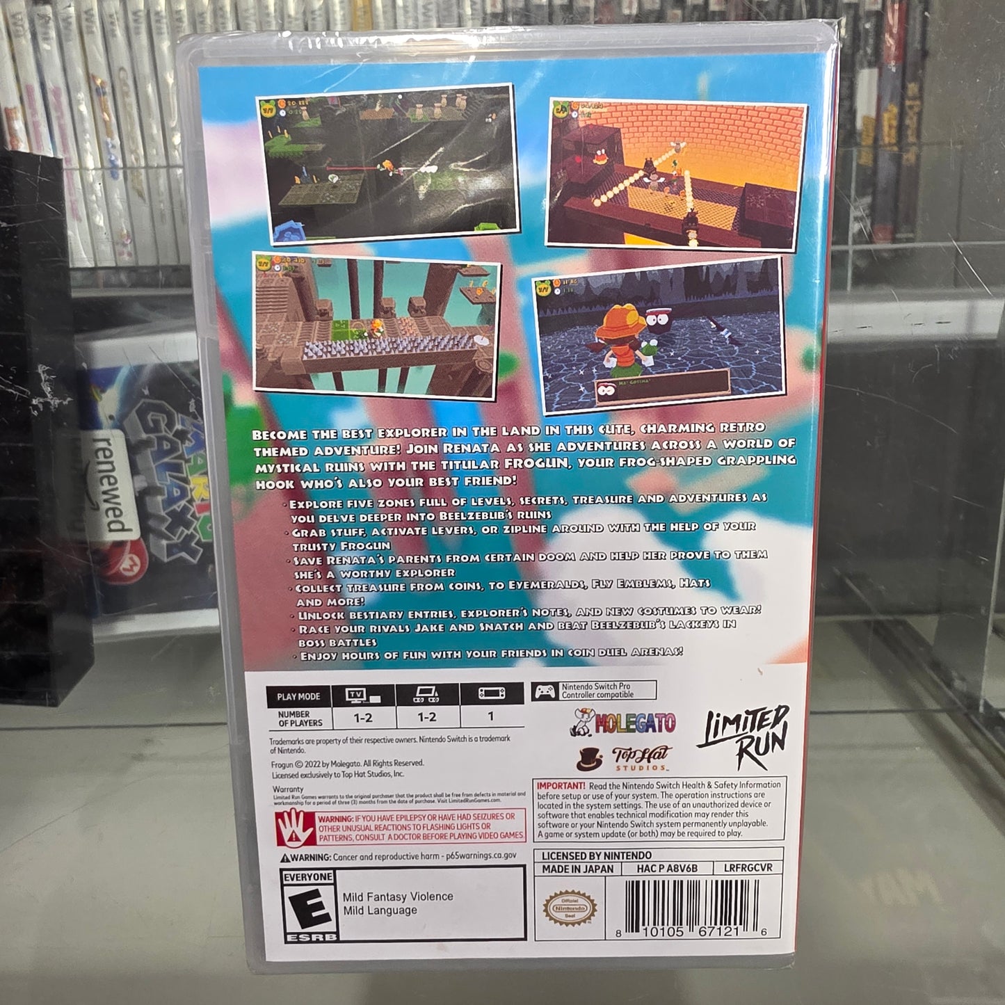 New Sealed Frogun Nintendo Switch