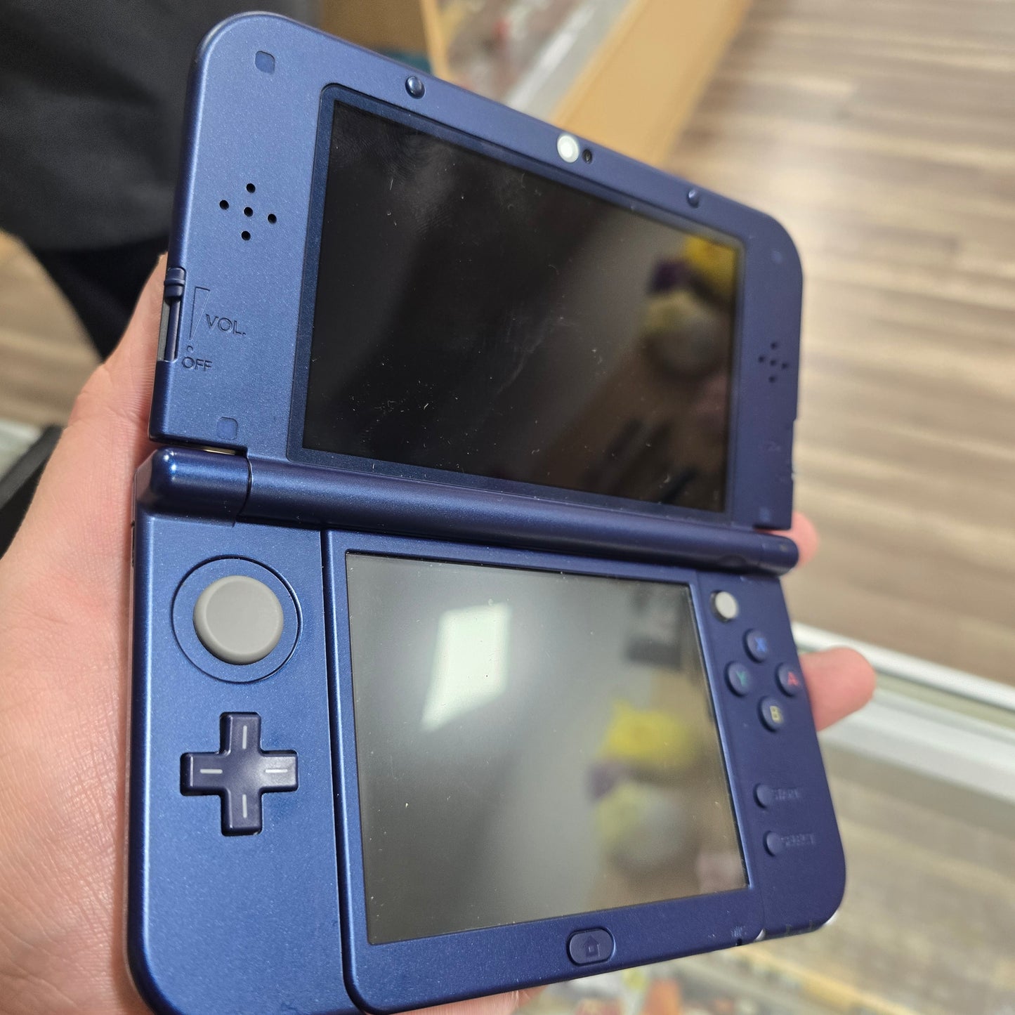 New Nintendo 3DS XL Galaxy Handheld System with Charger (Has Homebrew)