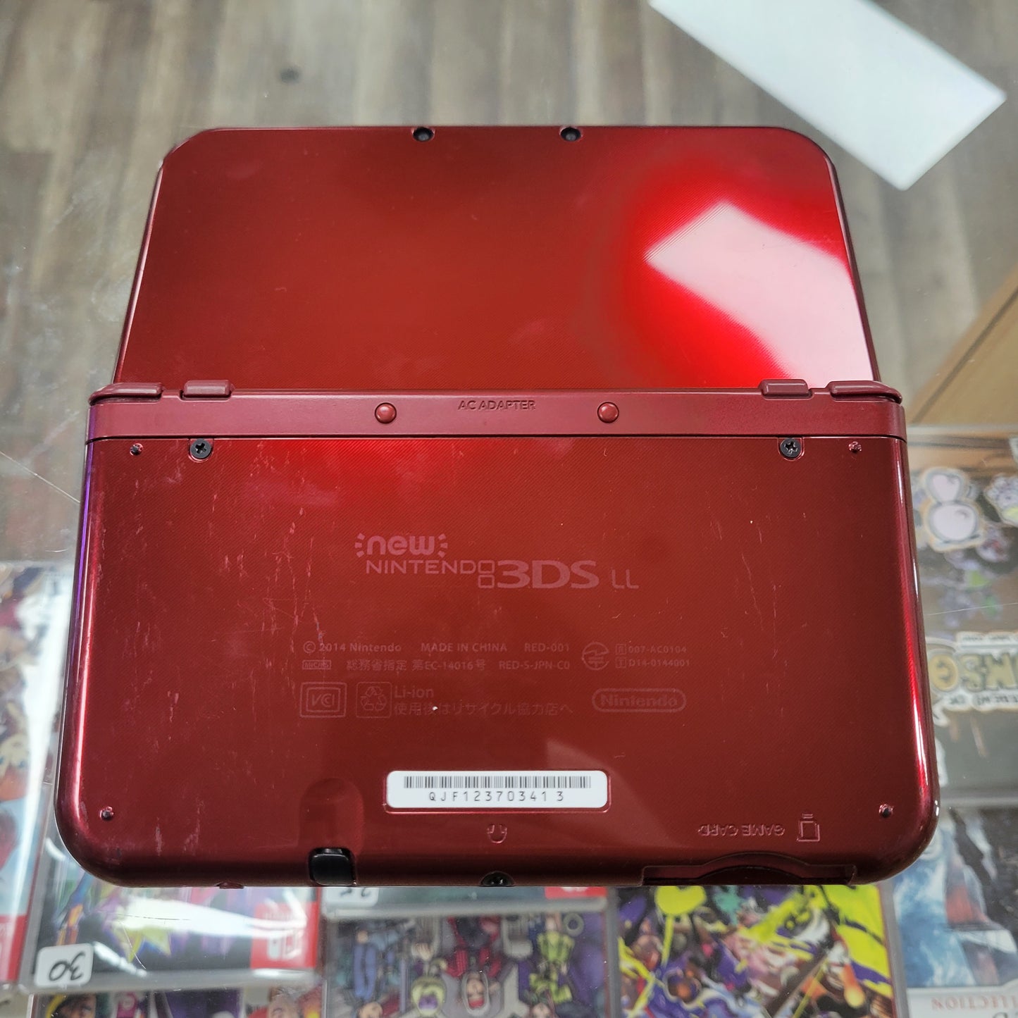 Red New Nintendo 3DS LL JP System