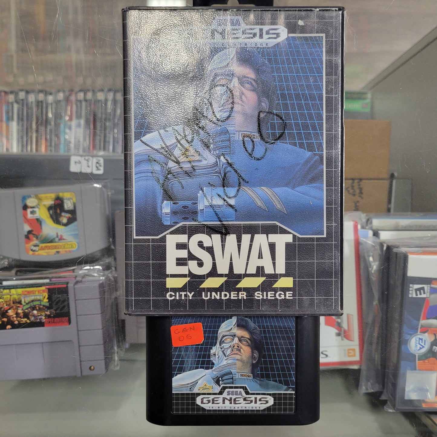 Eswat City Under Siege Sega Genesis