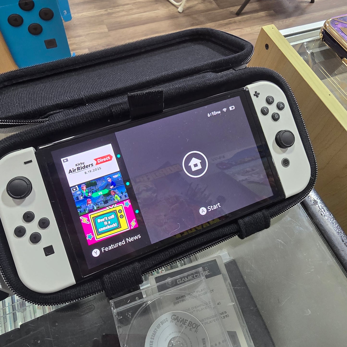 Nintendo Switch OLED with White Joy-Con and Dock Plus Charger