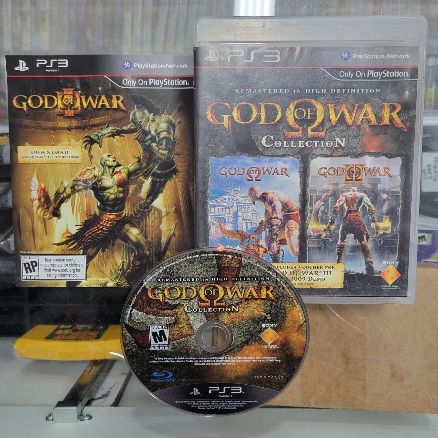 God of War Collection Playstation 3