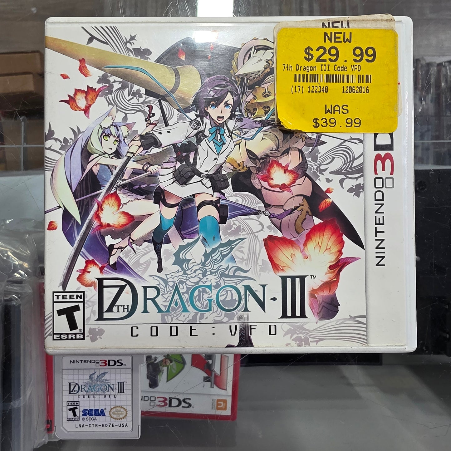 7th Dragon III Code VFO Nintendo 3DS
