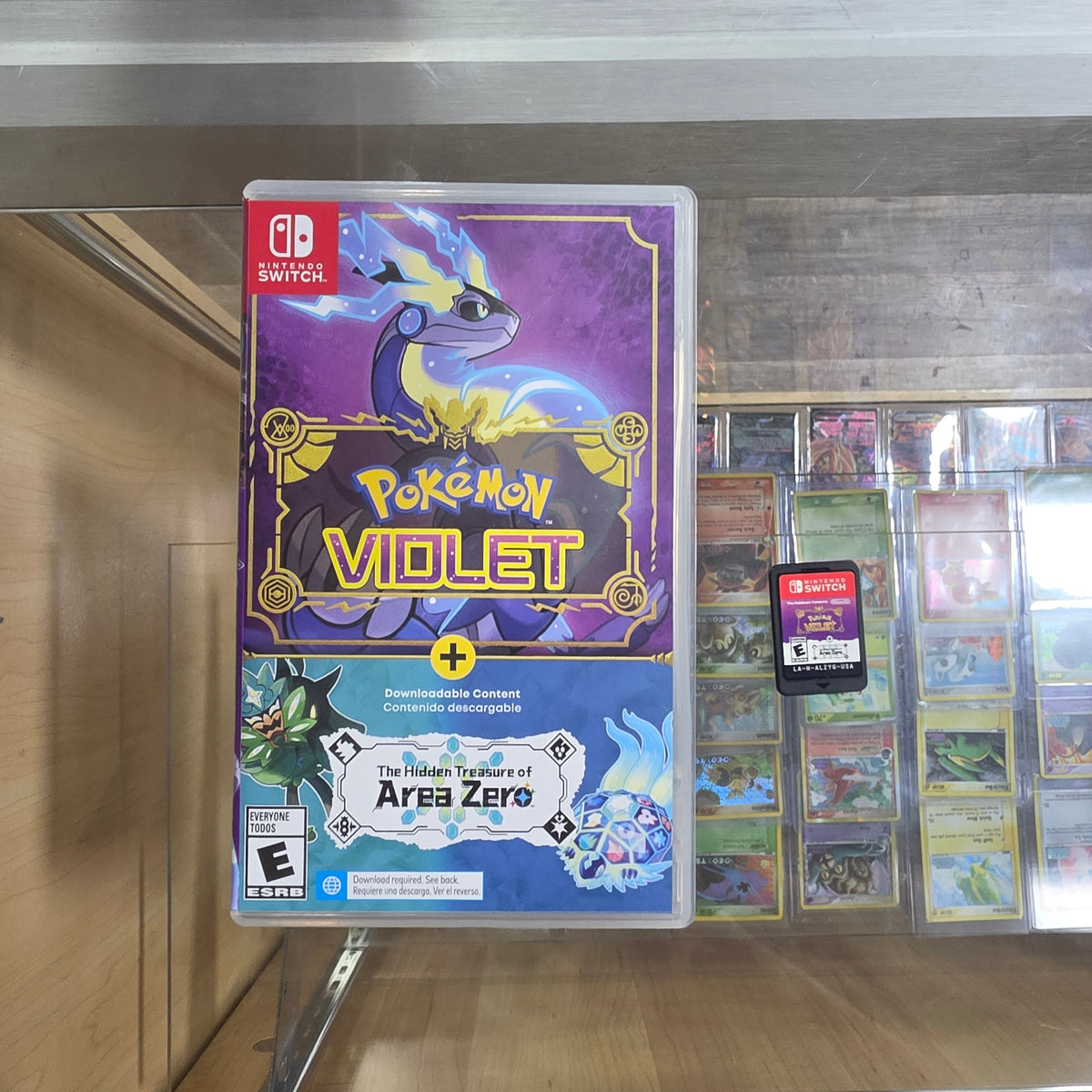 Pokemon Violet + The Hidden Treasure of Area Zero Nintendo Switch
