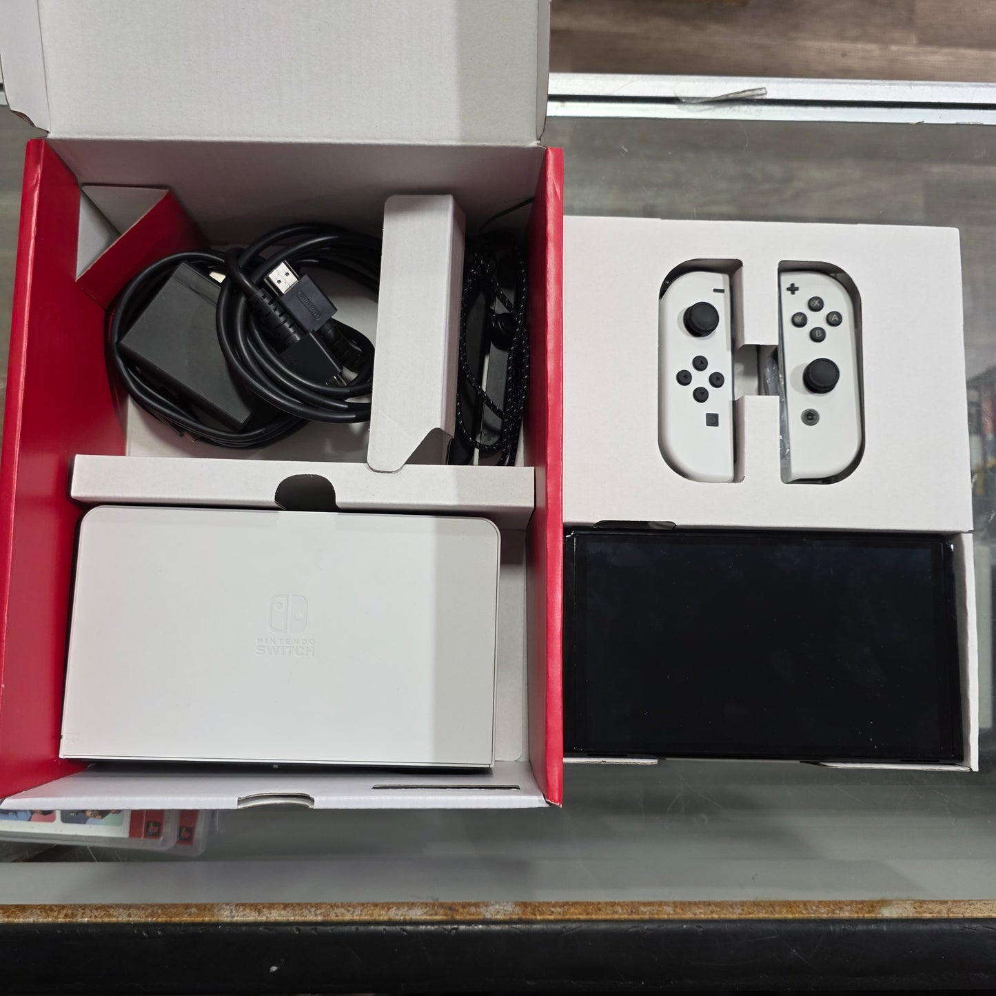 Nintendo Switch OLED with White Joy-Con Nintendo Switch