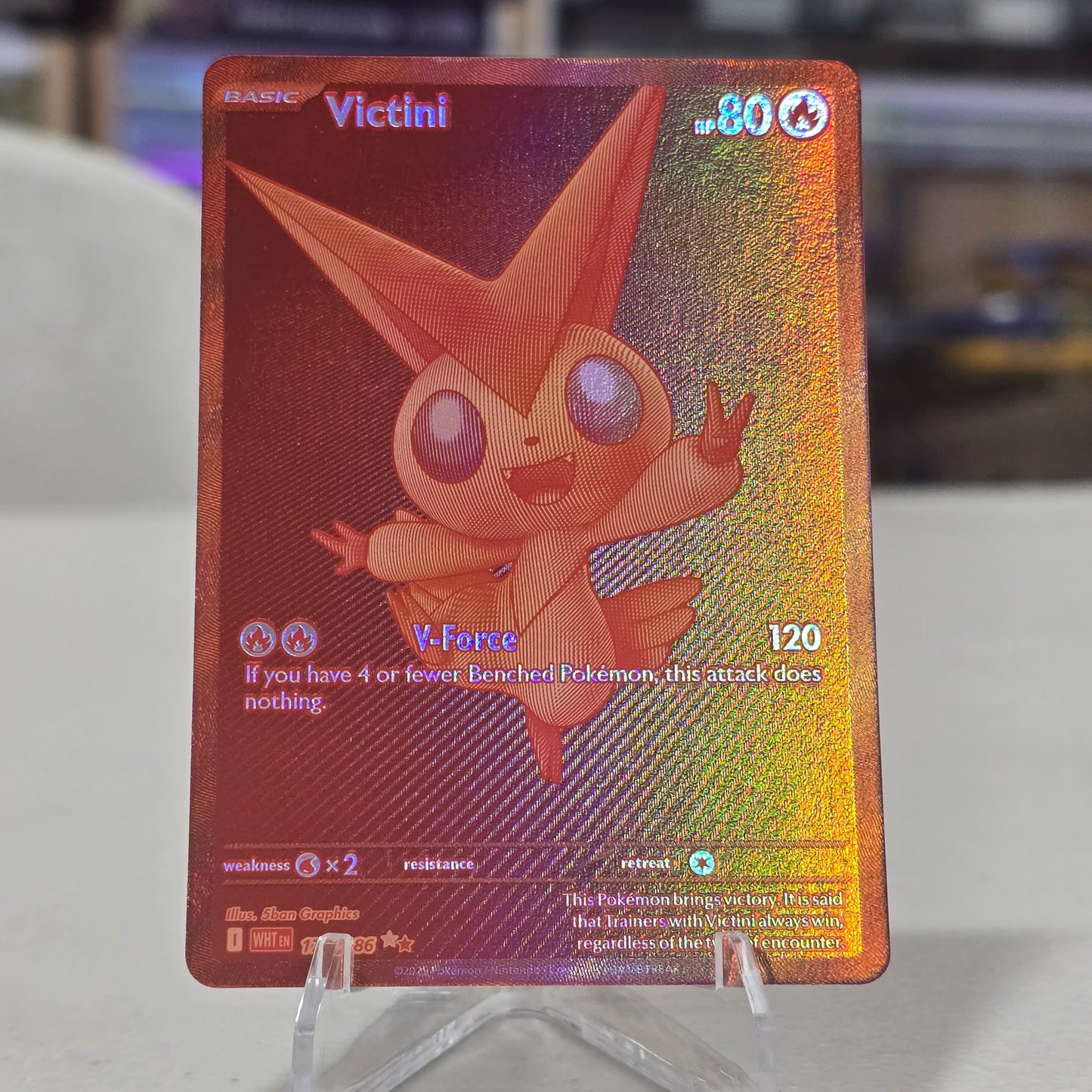 Victini - 172/086 - SV: White Flare (NM)