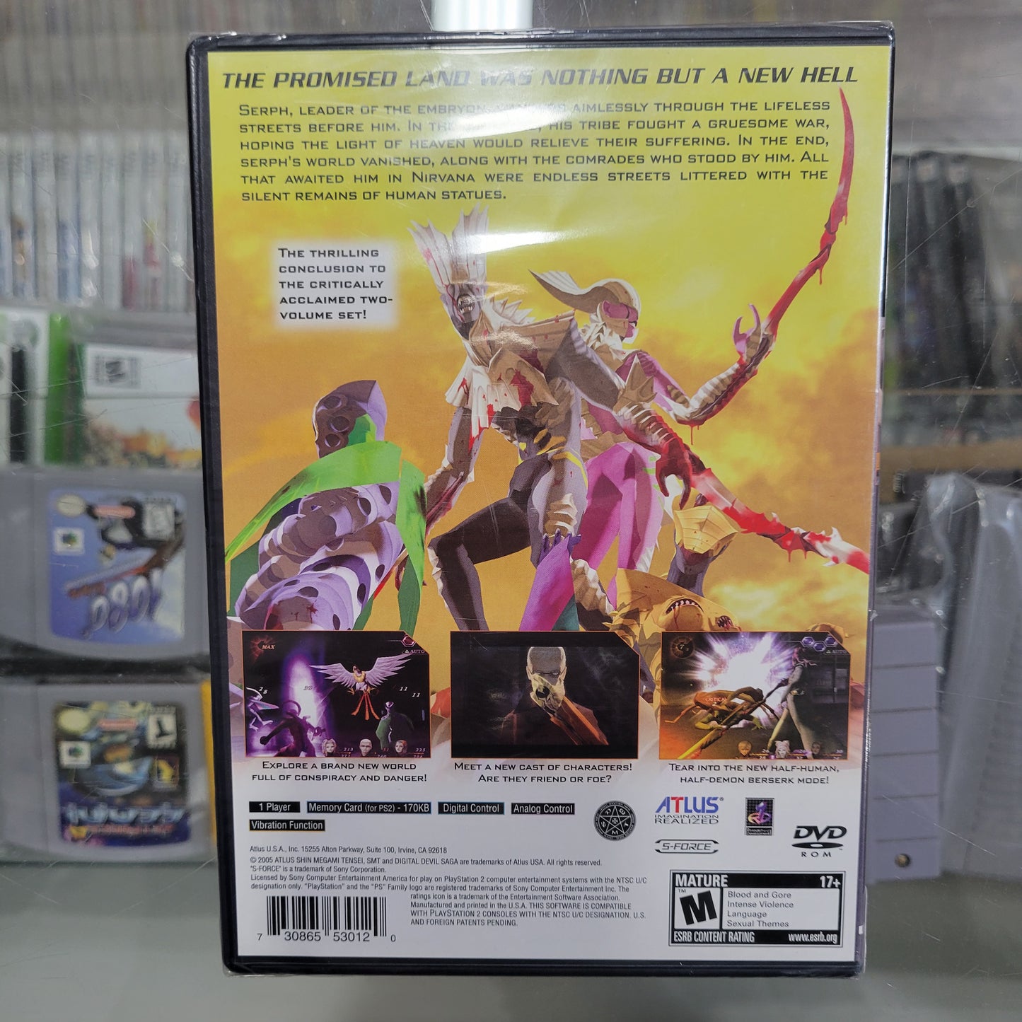 New Sealed Shin Megami Tensei Digital Devil Saga II Playstation 2