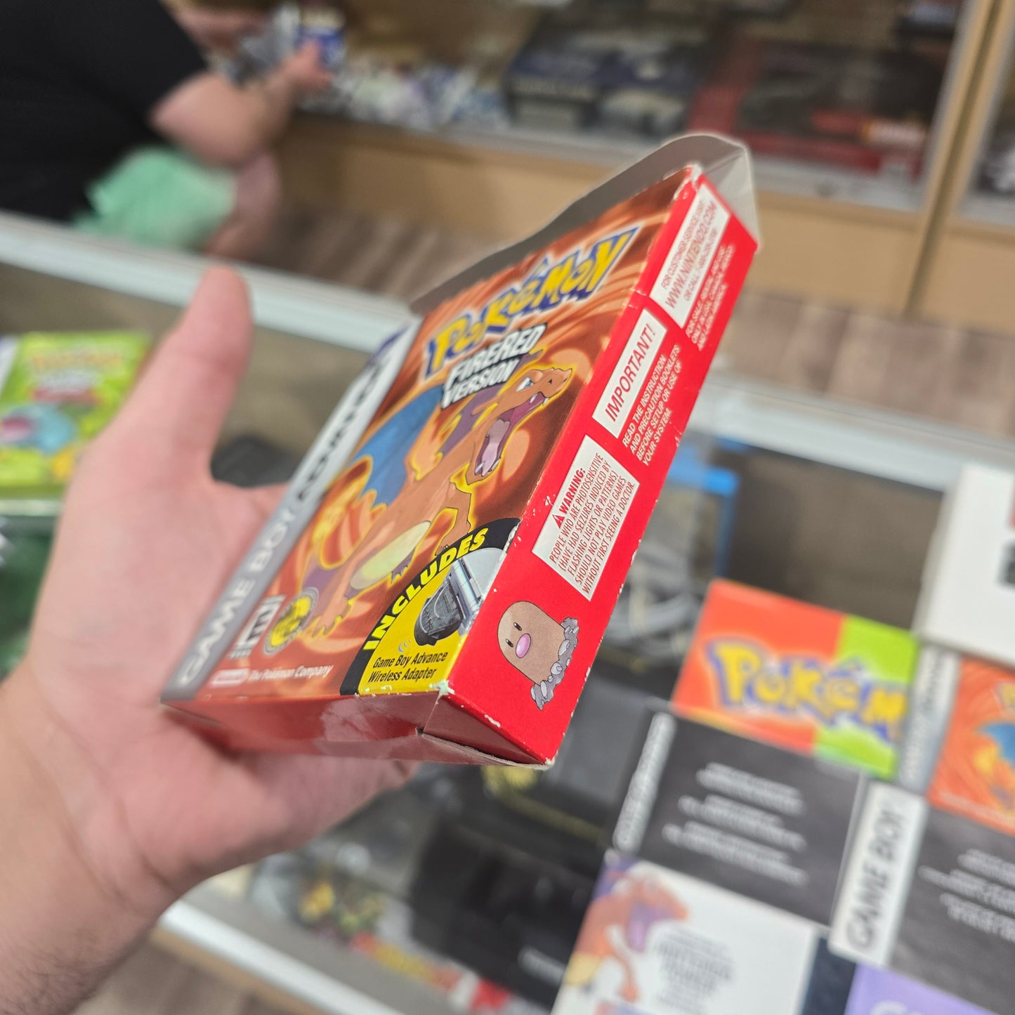Pokémon FireRed (Authentic) (Good Condition) (CIB) Nintendo Gameboy Advance