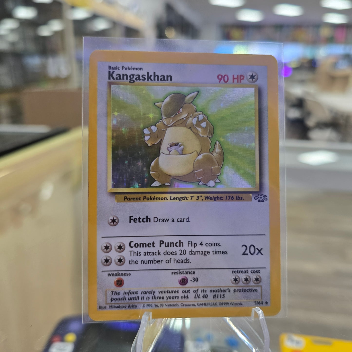 Kangaskhan (5) - Jungle Holofoil (LP)