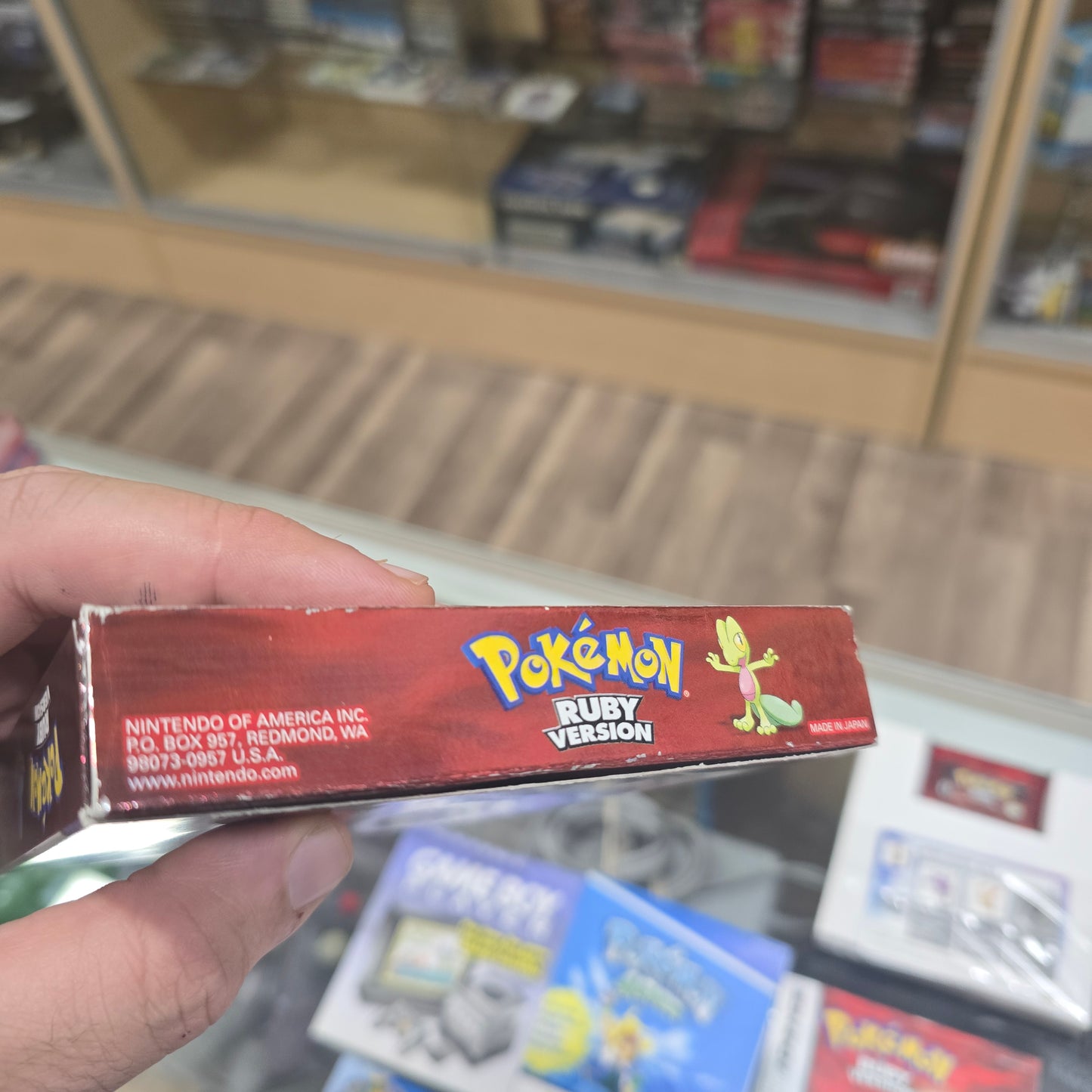 Pokémon Ruby (Authentic) (Good Condition) (CIB) Nintendo Gameboy Advance