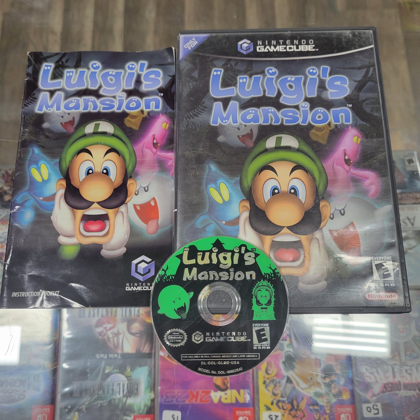 Luigis Mansion Nintendo Gamecube